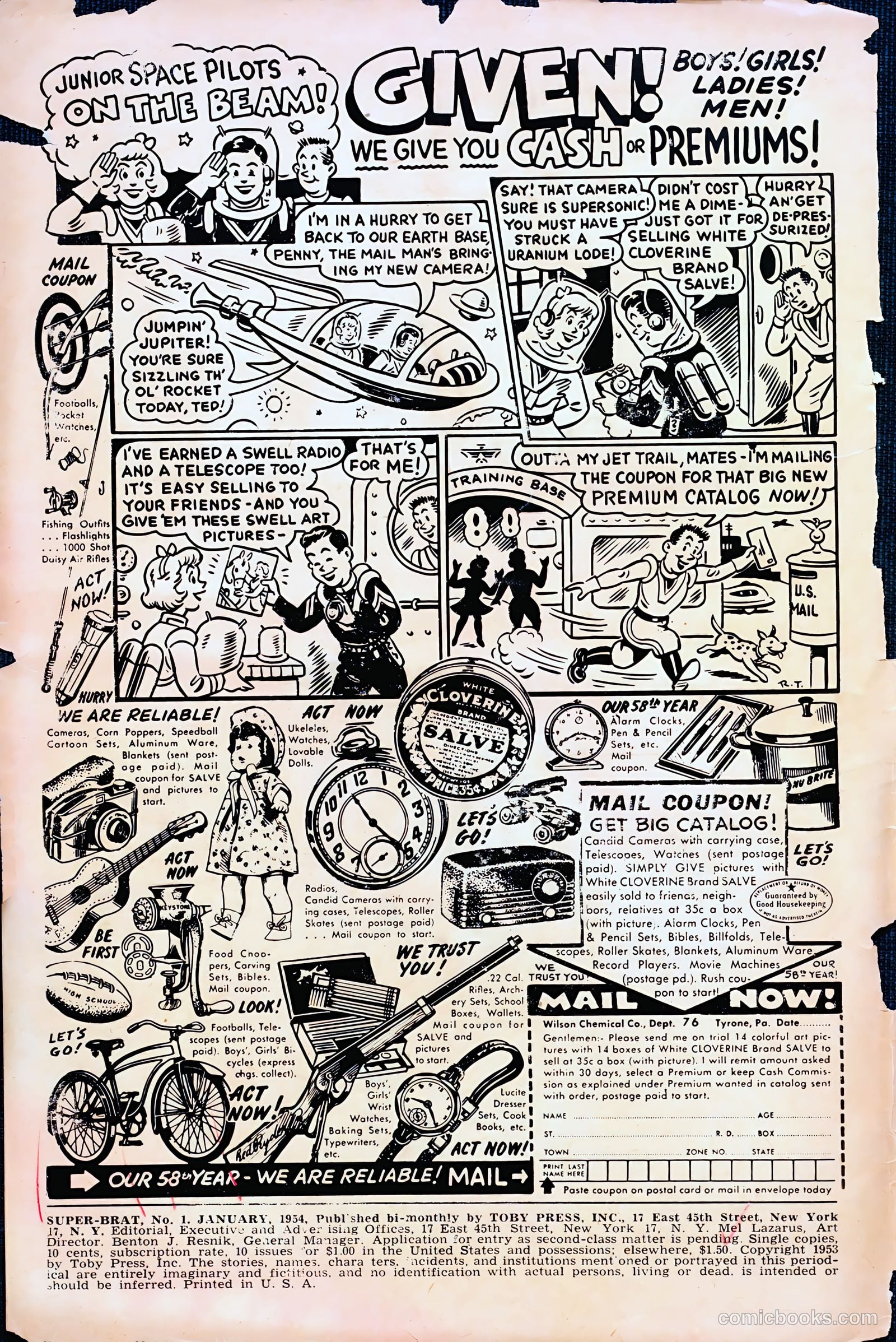 Super-Brat #1 (1954) — page 2 of 37