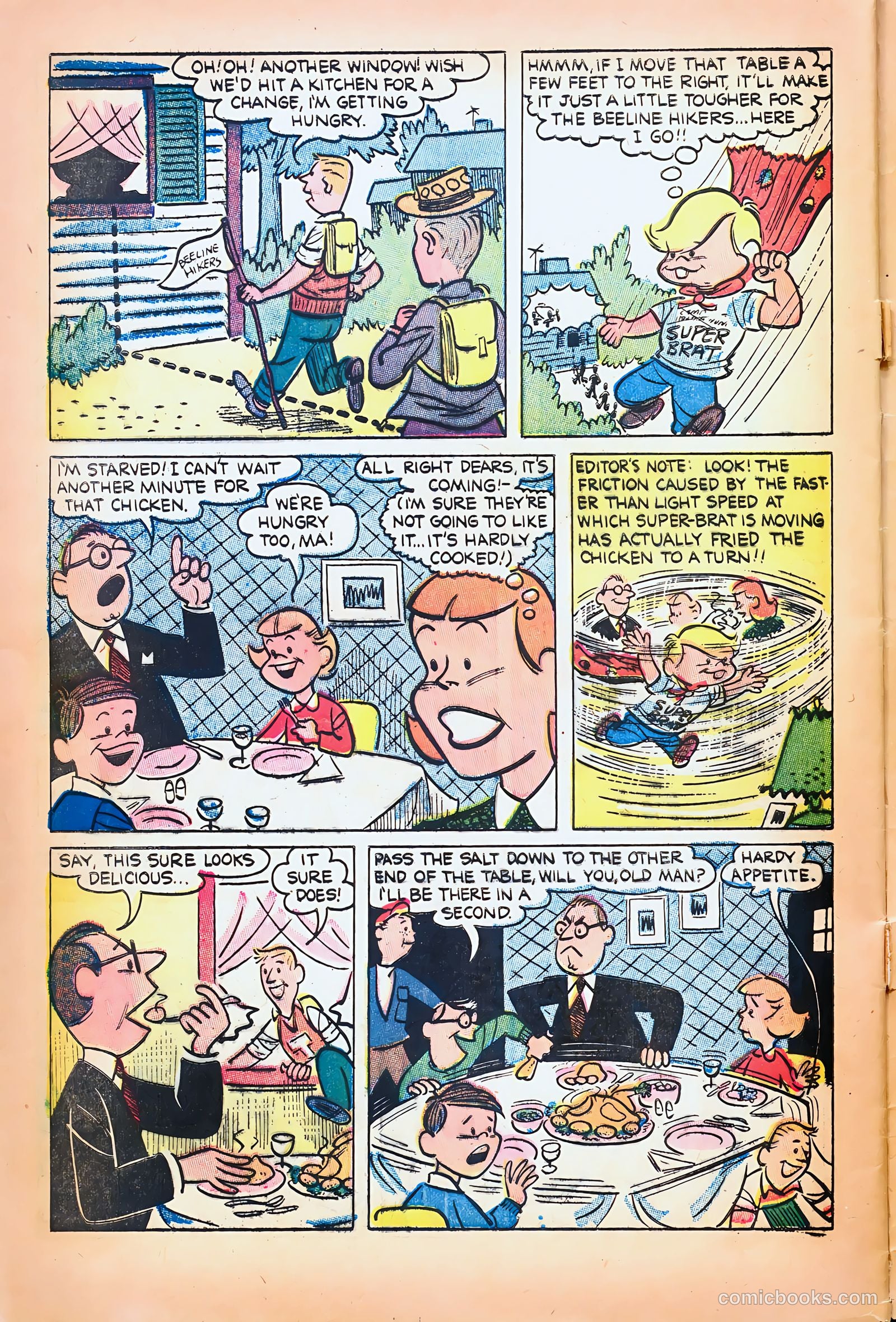 Super-Brat #1 (1954) — page 30 of 37