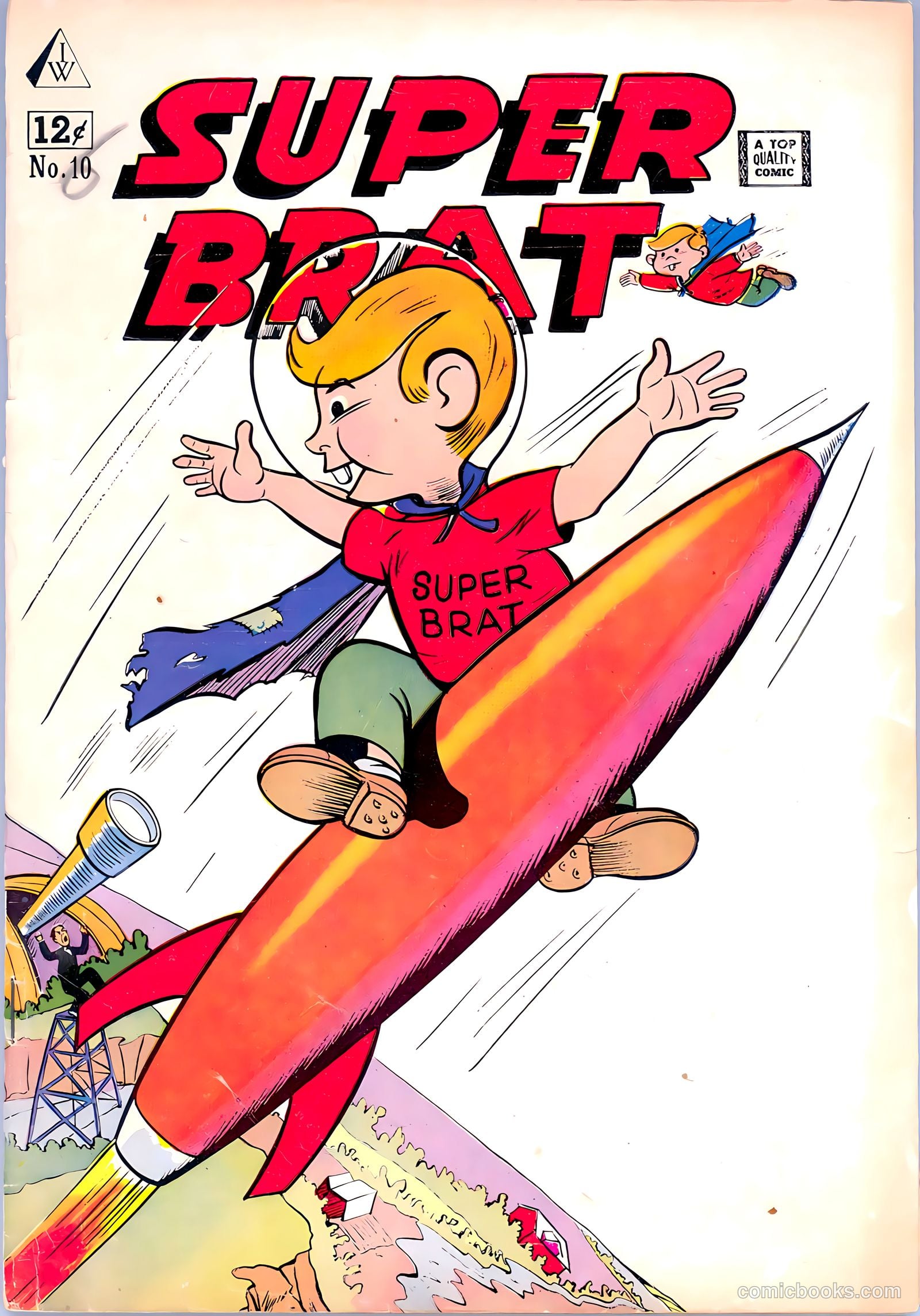 Super Brat #10 cover