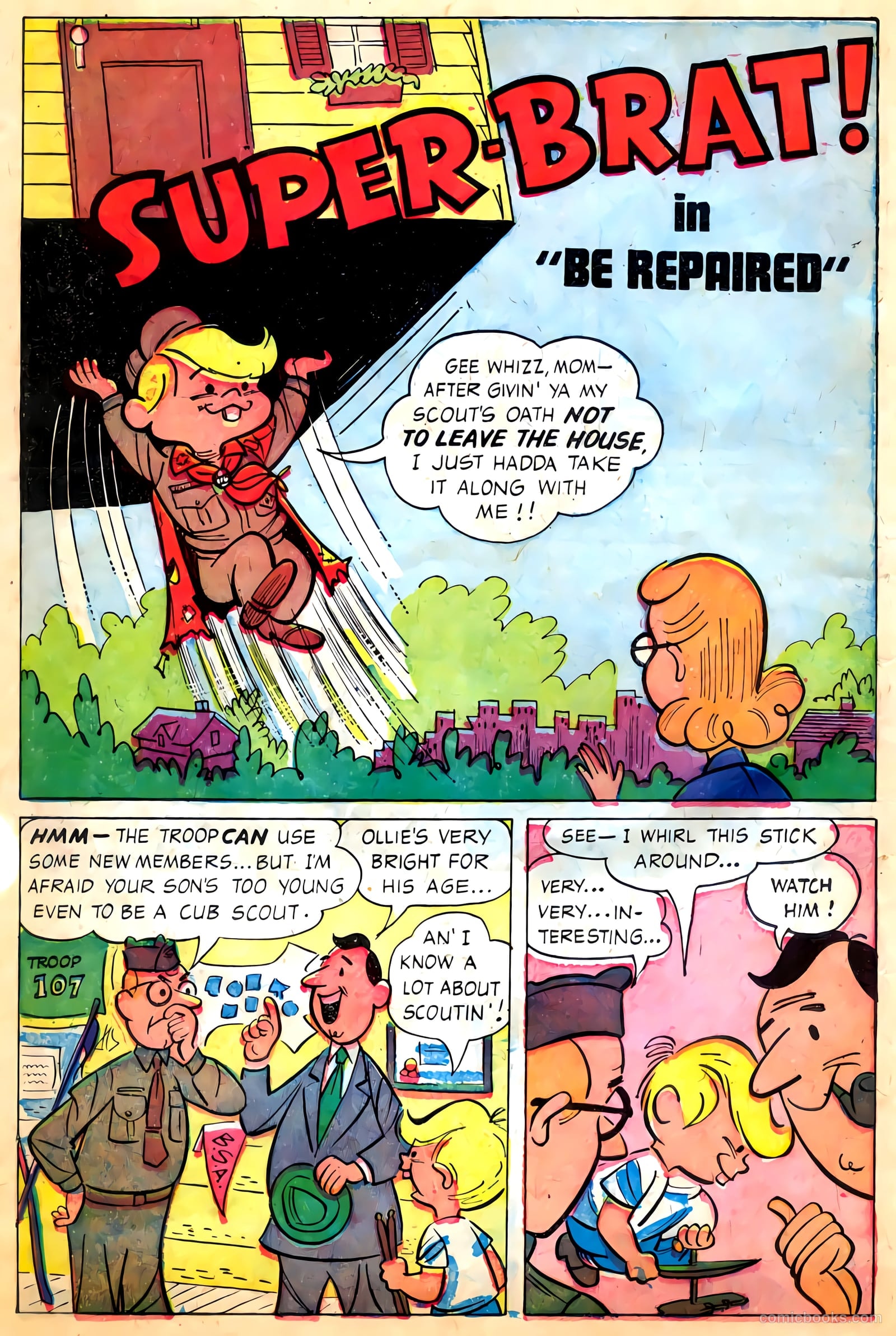 Super Brat #7 (1958) — page 14
