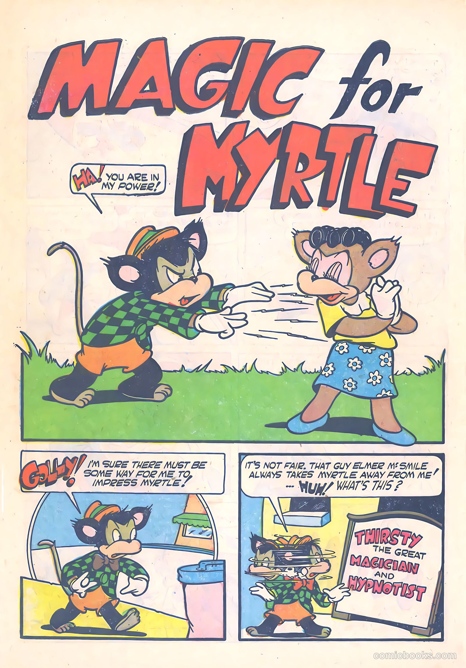 Super-Cat #4 (1958) — page 10 of 35