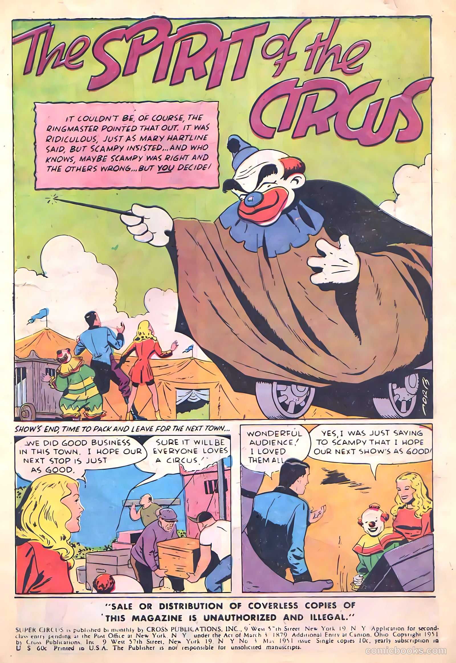 Super Circus #3 (1951) — page 3