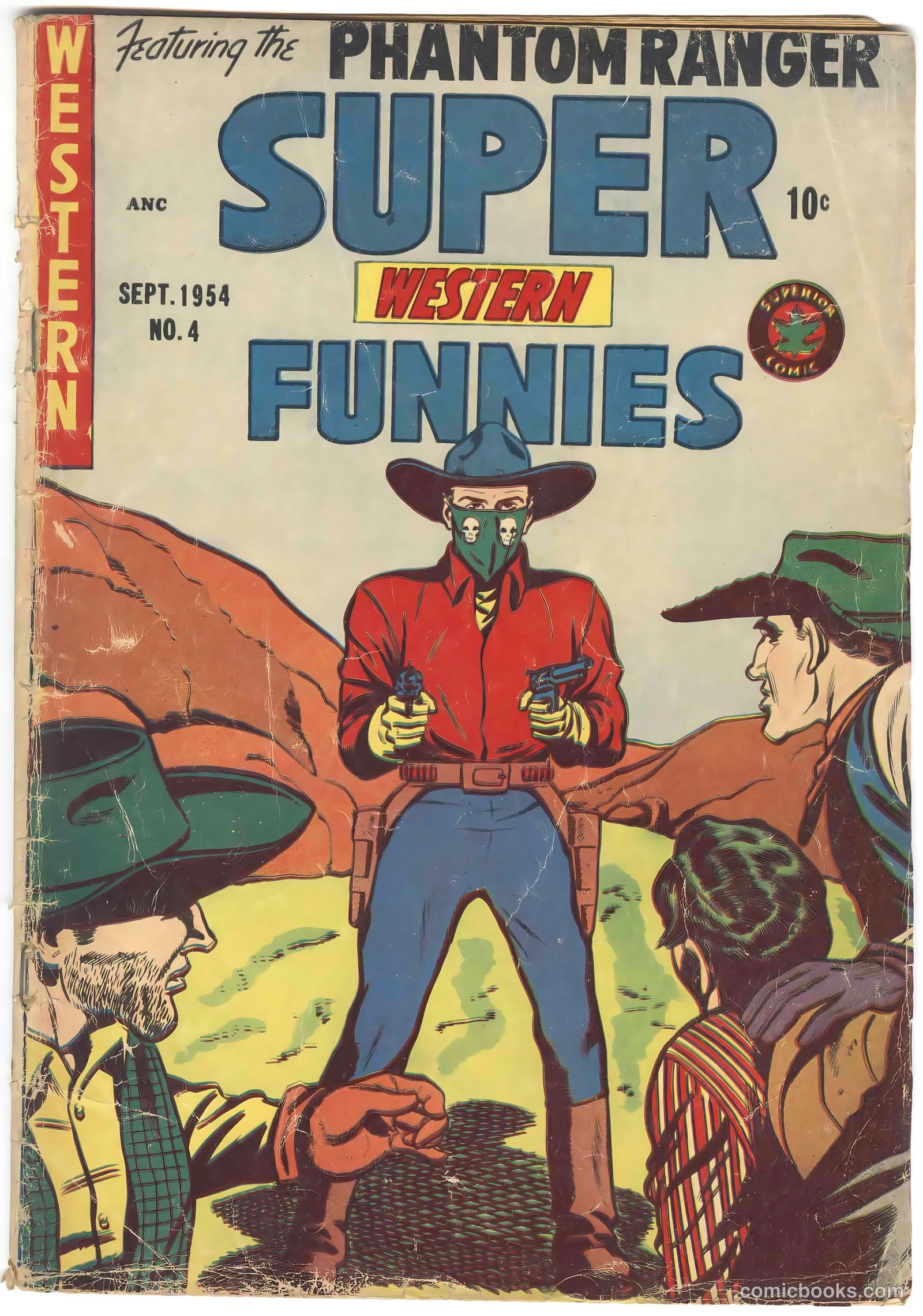 Super Funnies #4 (1954) — page 1 of 36