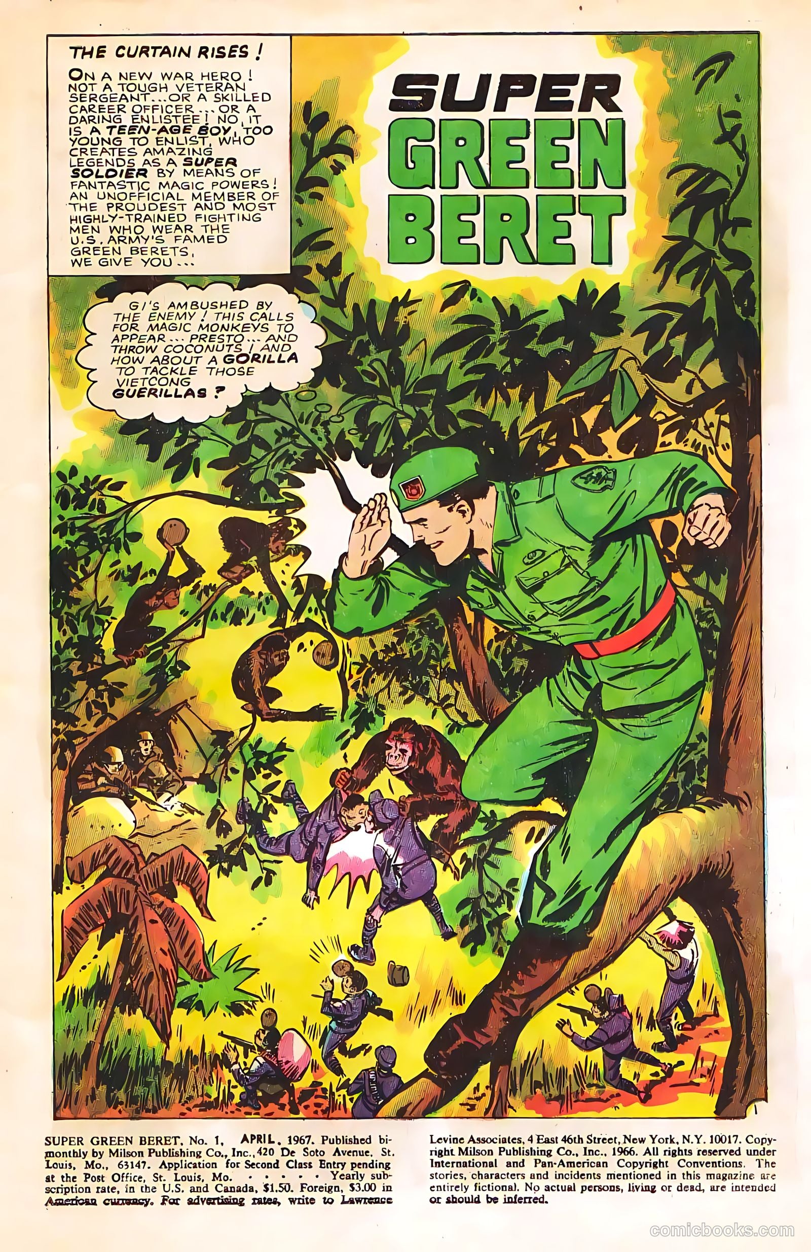 Super Green Beret #1 (1967) — page 3