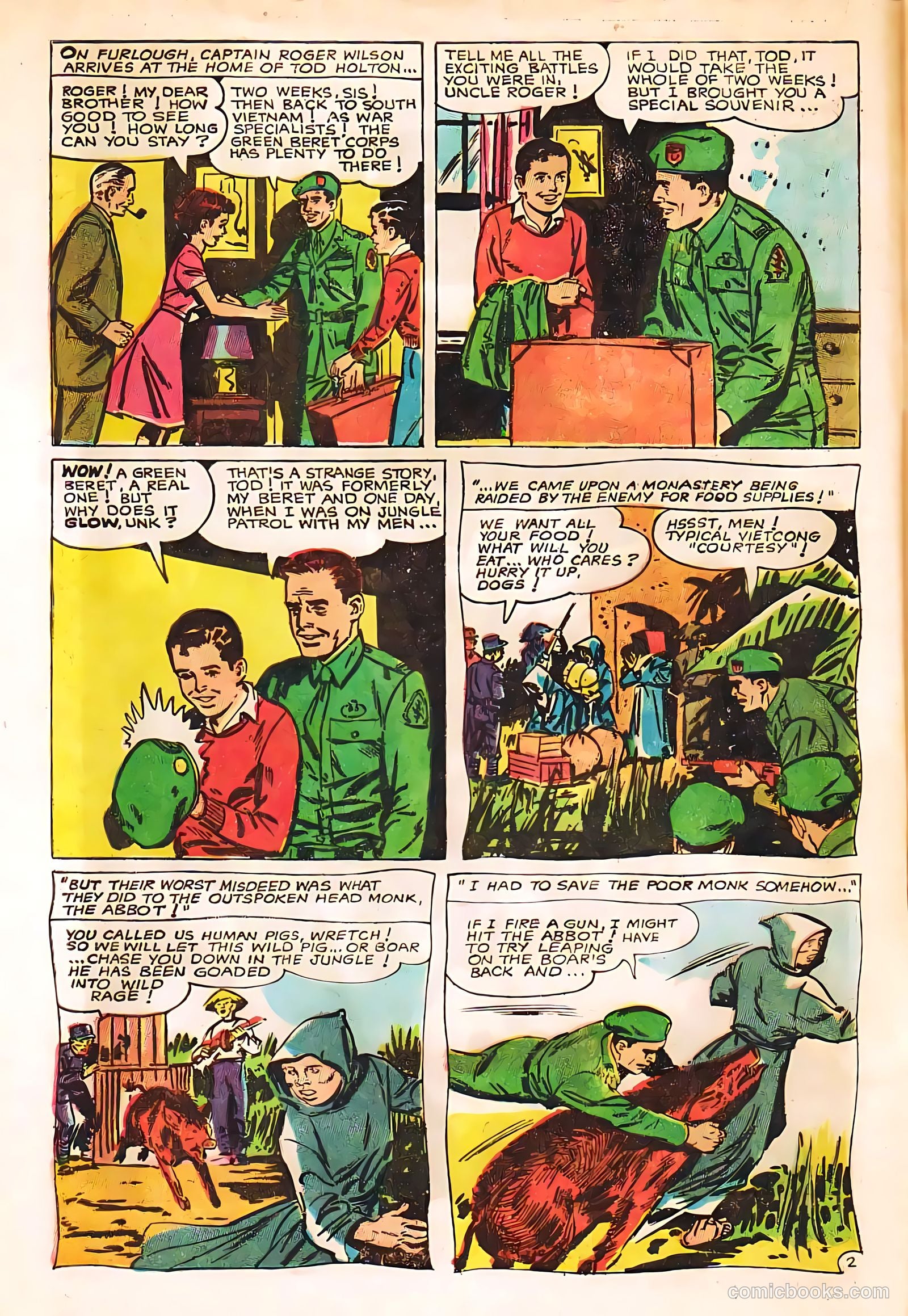 Super Green Beret #1 (1967) — page 4