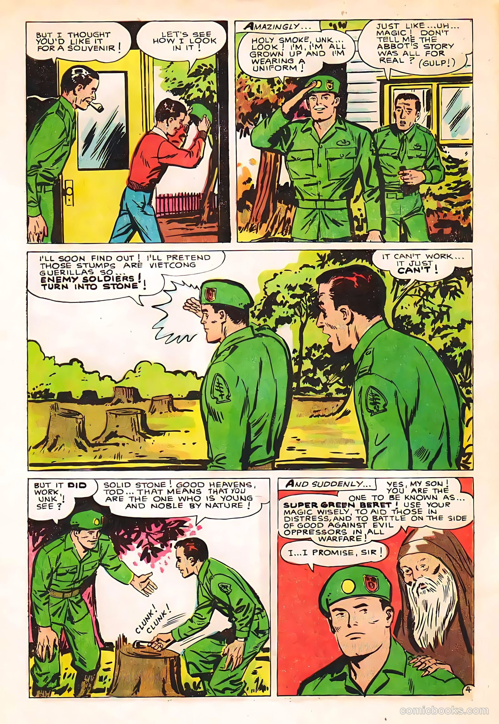 Super Green Beret #1 (1967) — page 6
