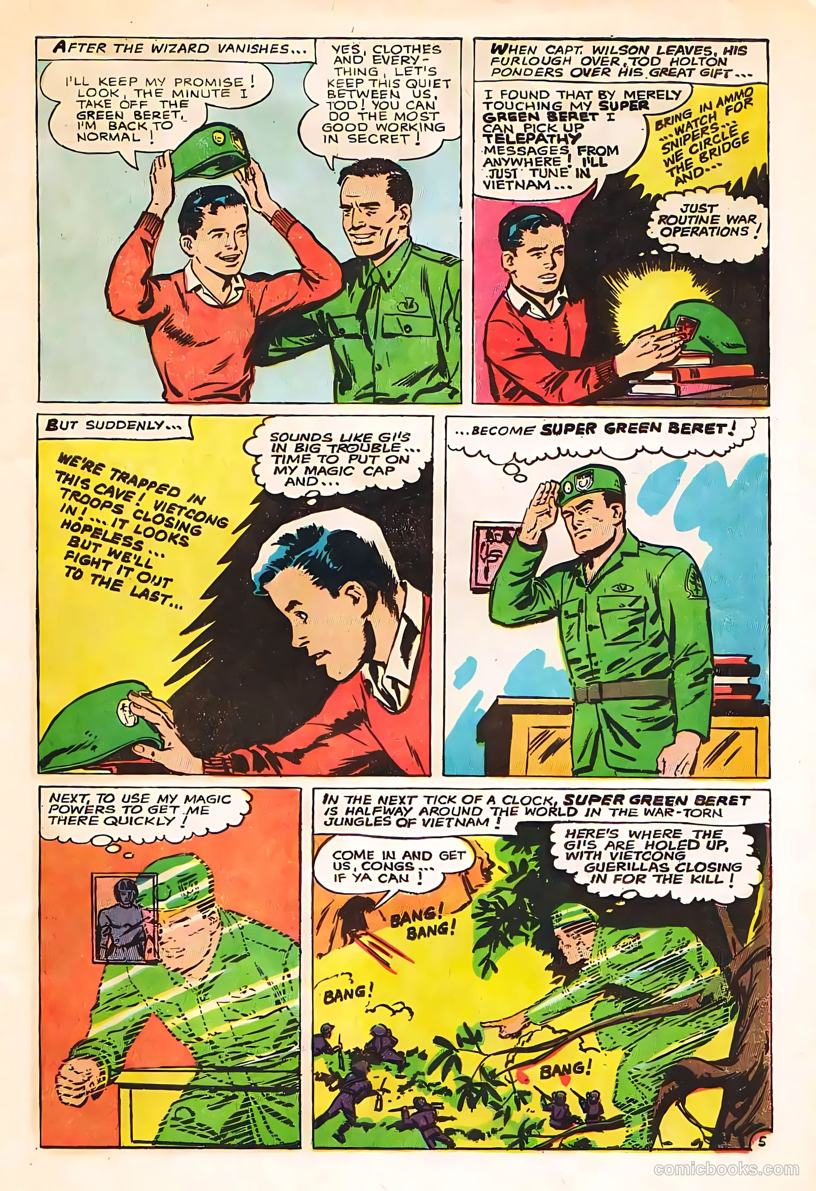 Super Green Beret #1 (1967) — page 7