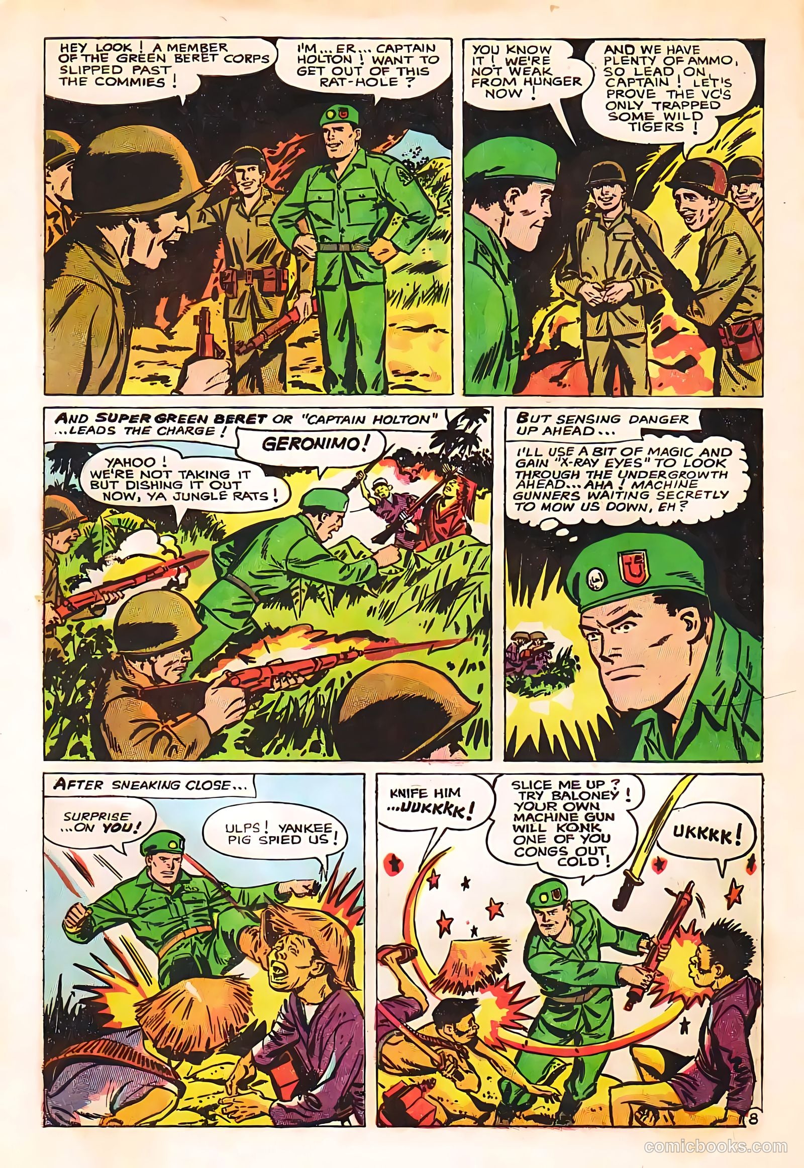 Super Green Beret #1 (1967) — page 10