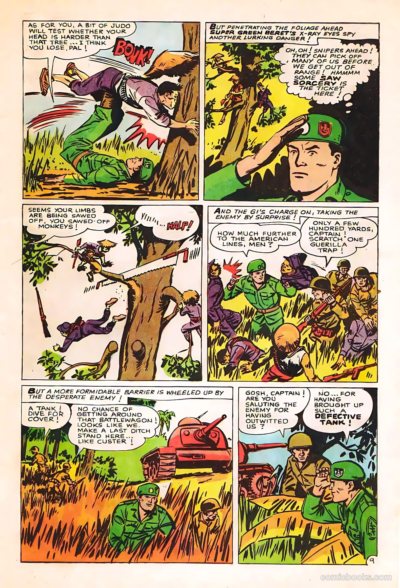 Super Green Beret #1 (1967) — page 11