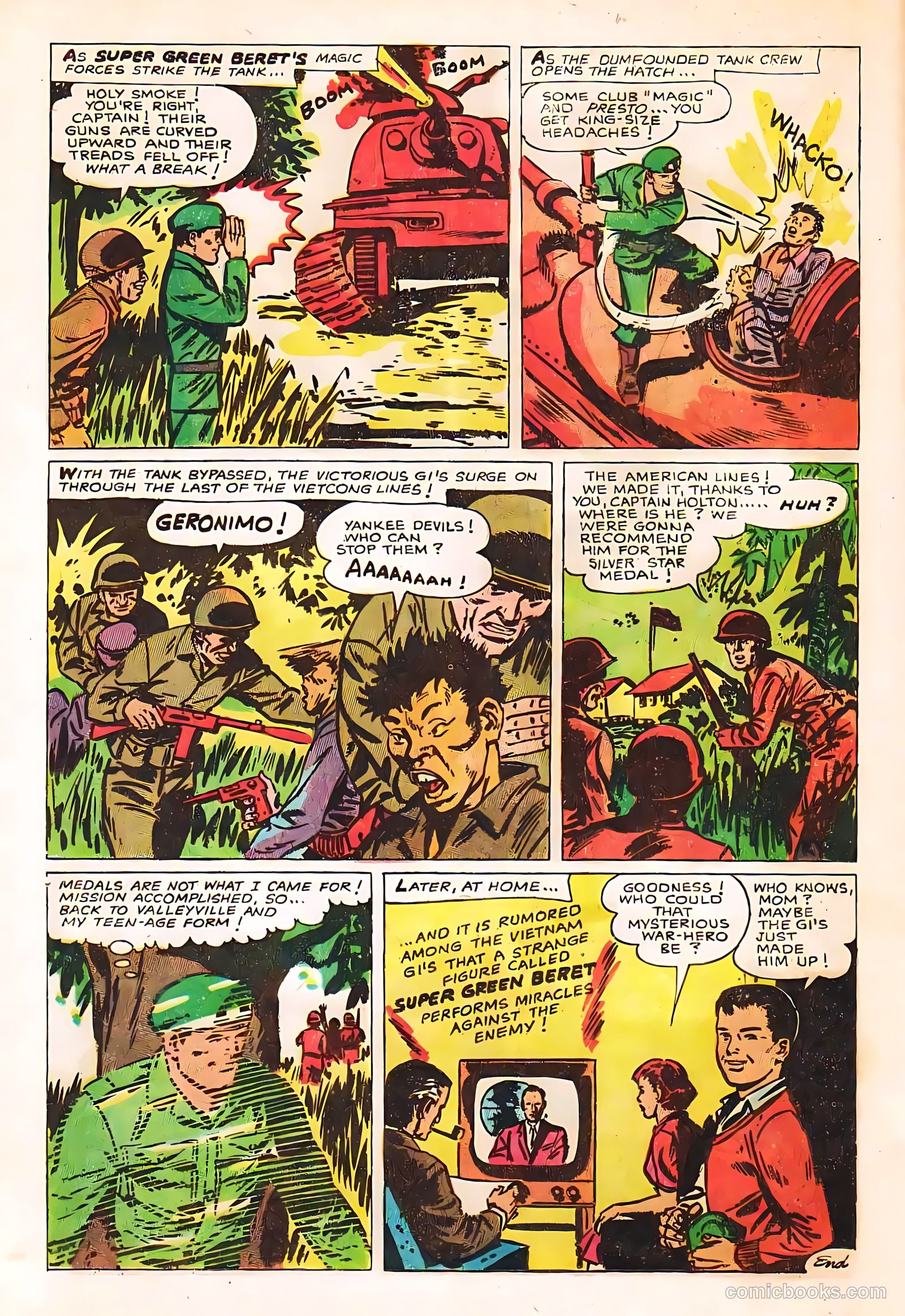 Super Green Beret #1 (1967) — page 12