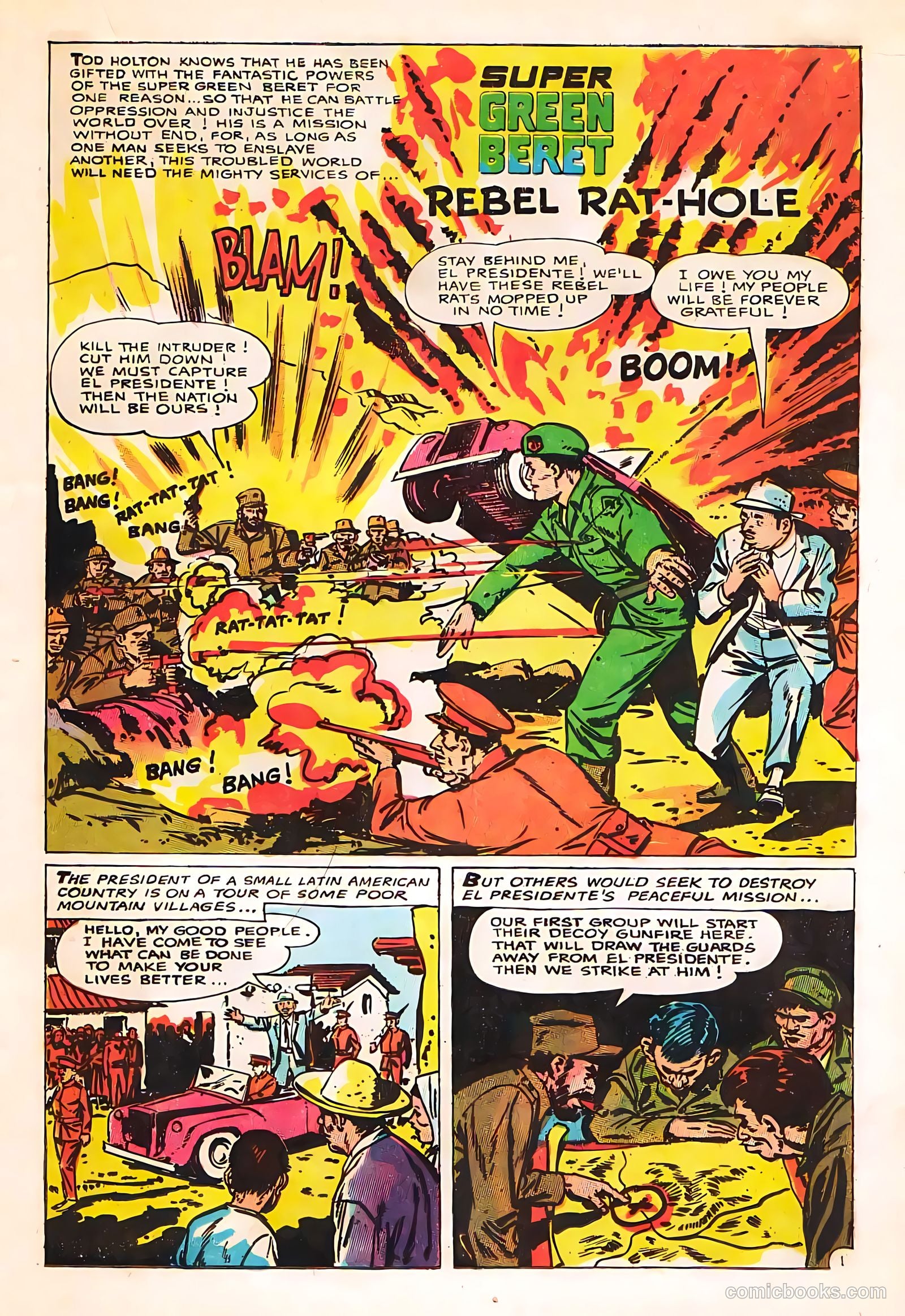 Super Green Beret #1 (1967) — page 15