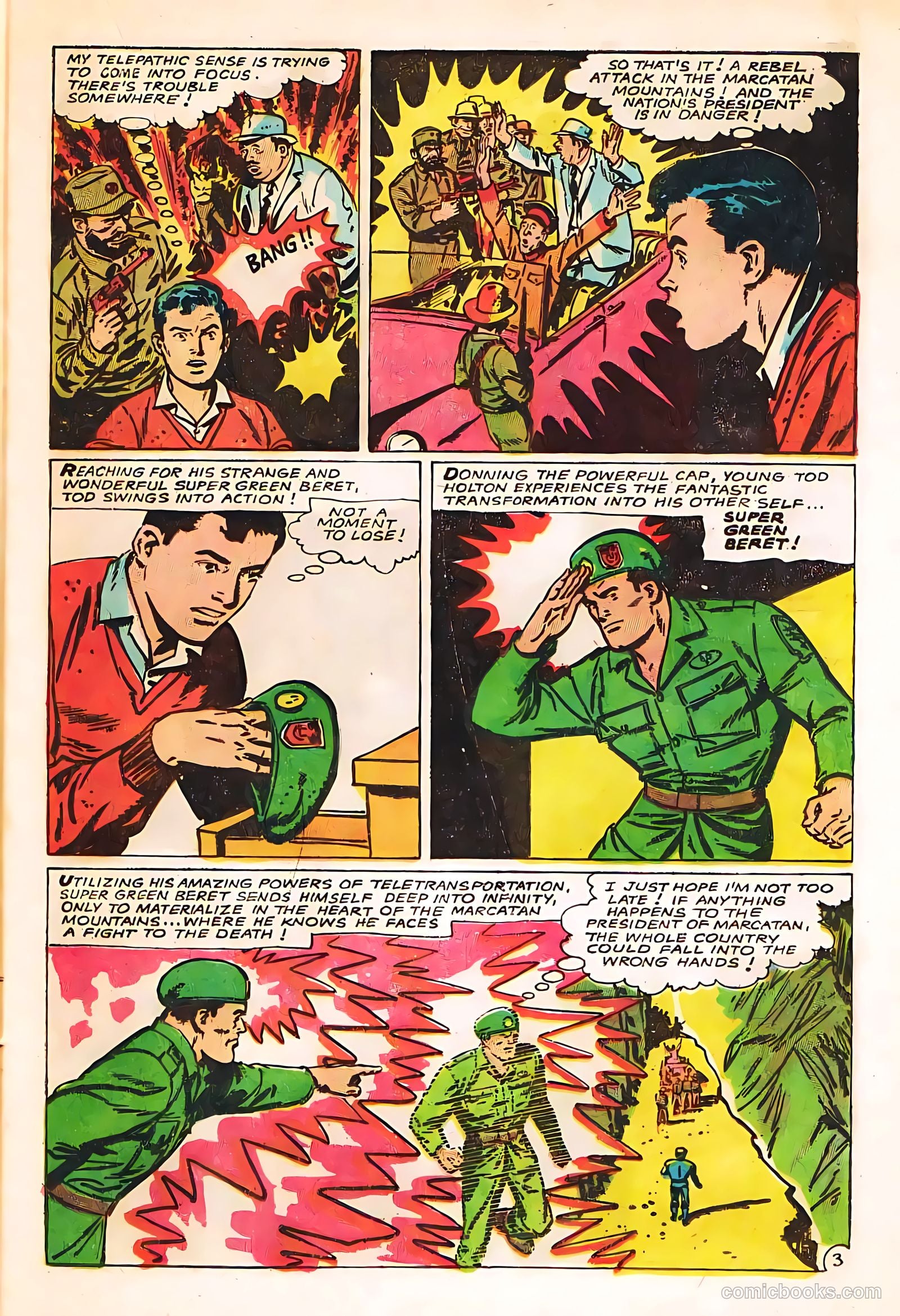Super Green Beret #1 (1967) — page 17