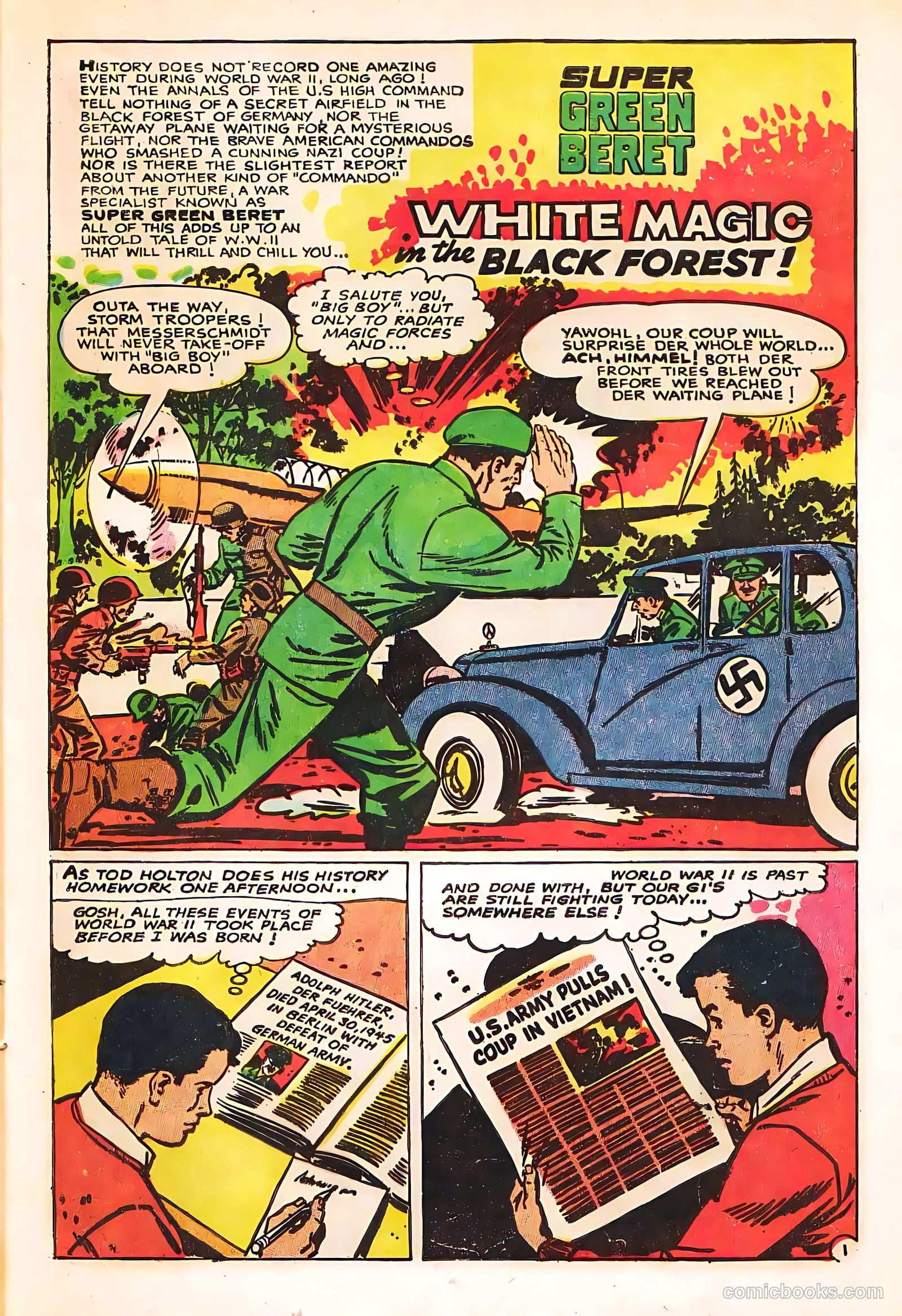Super Green Beret #1 (1967) — page 25