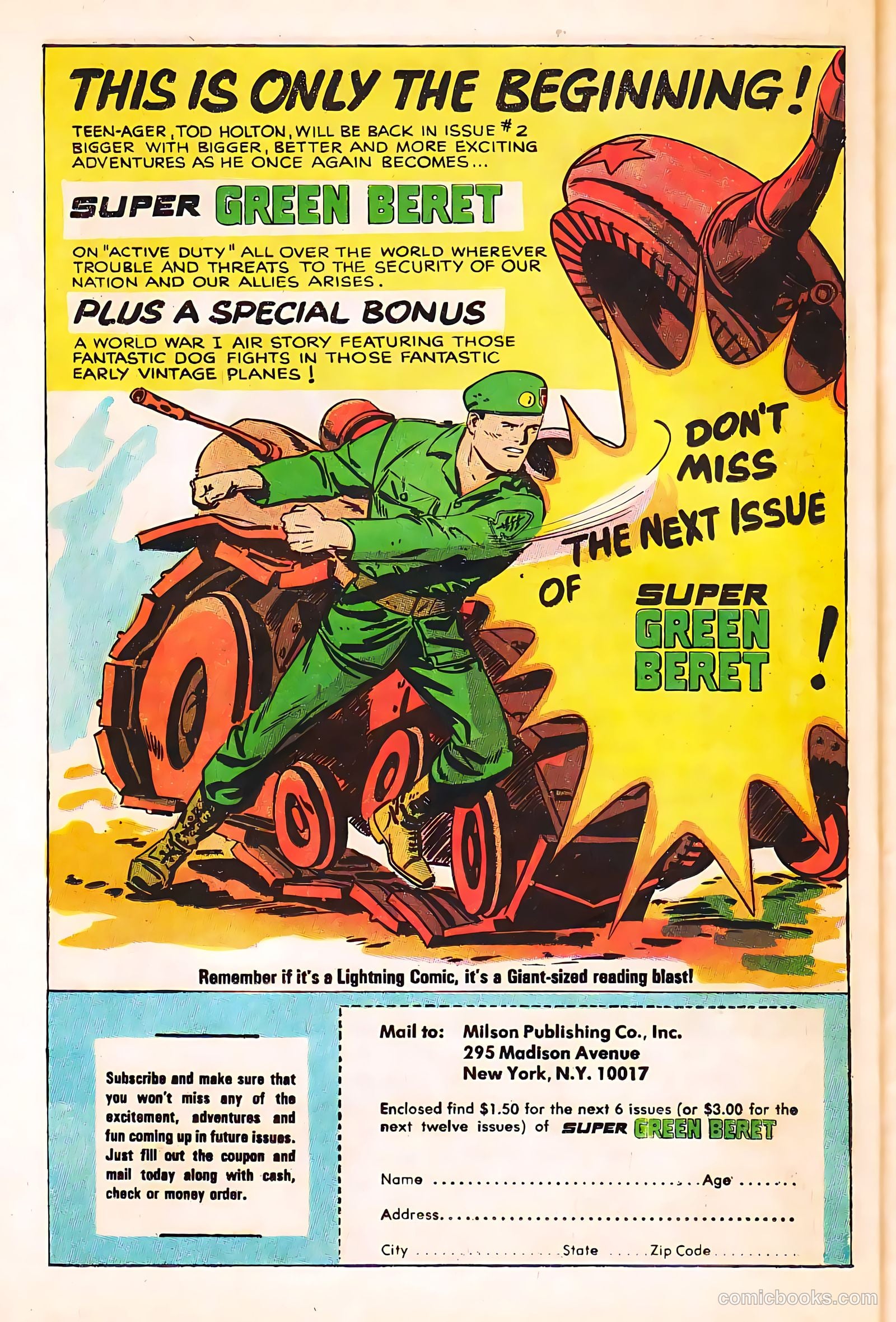 Super Green Beret #1 (1967) — page 50