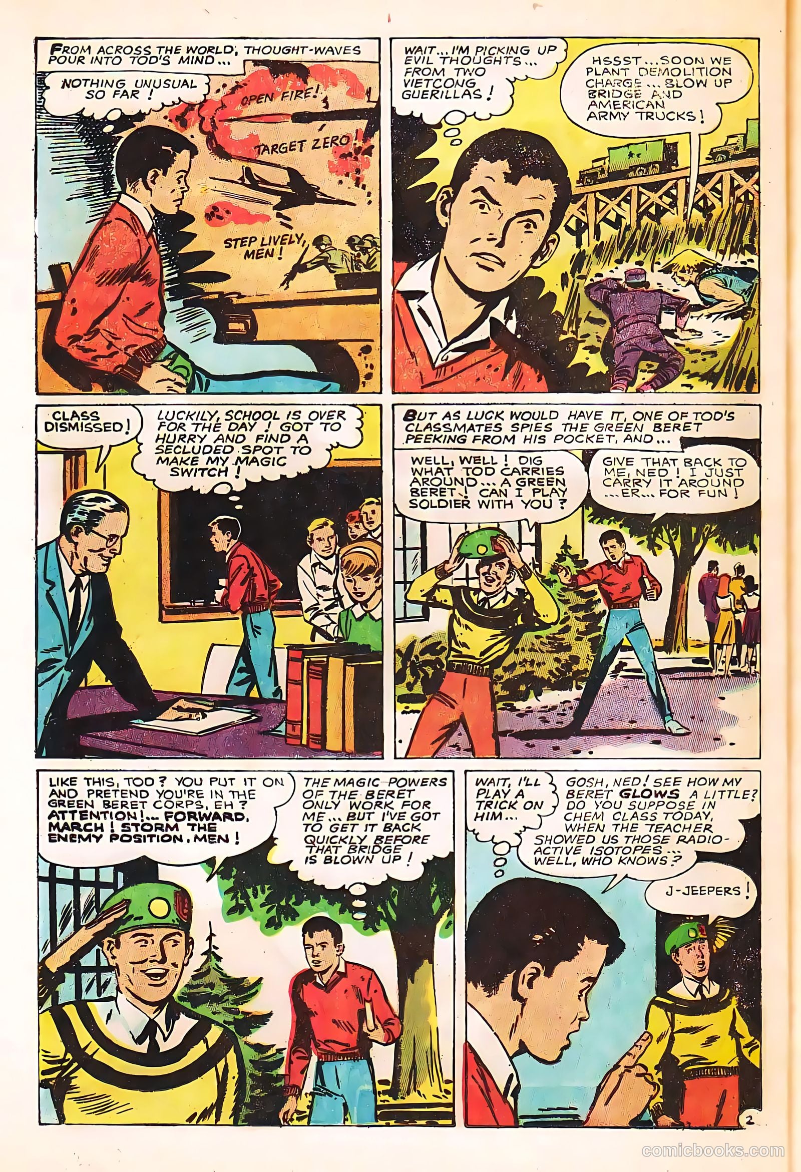 Super Green Beret #1 (1967) — page 52