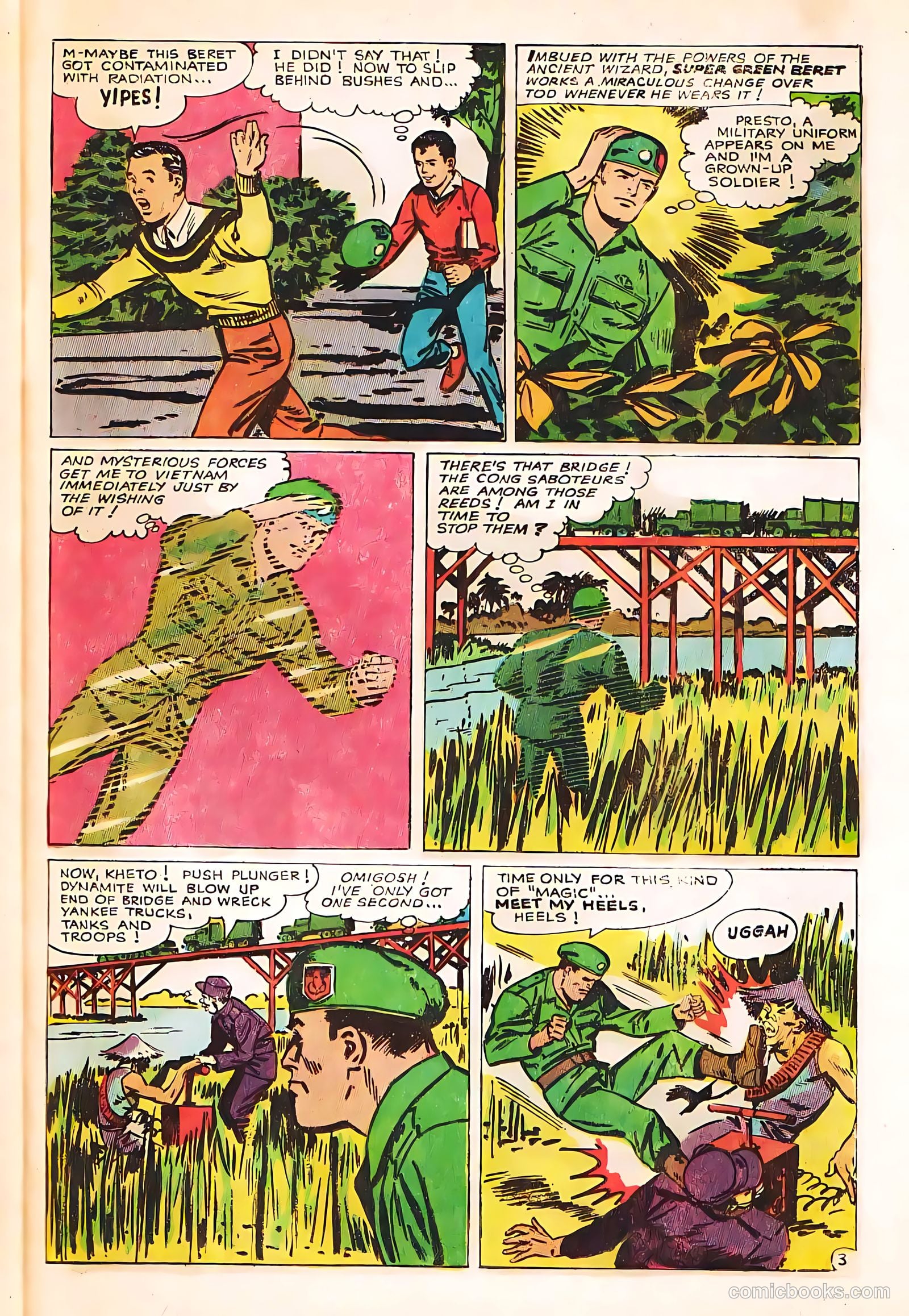 Super Green Beret #1 (1967) — page 53
