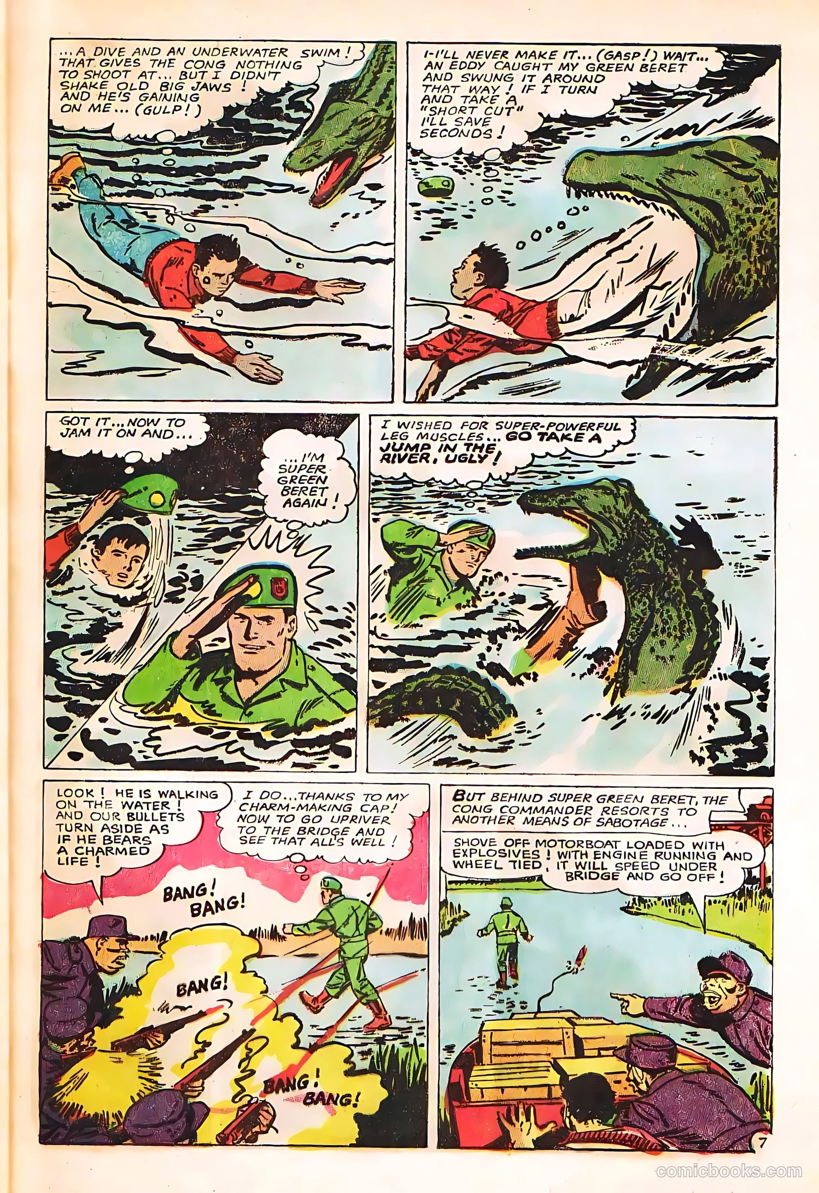 Super Green Beret #1 (1967) — page 57