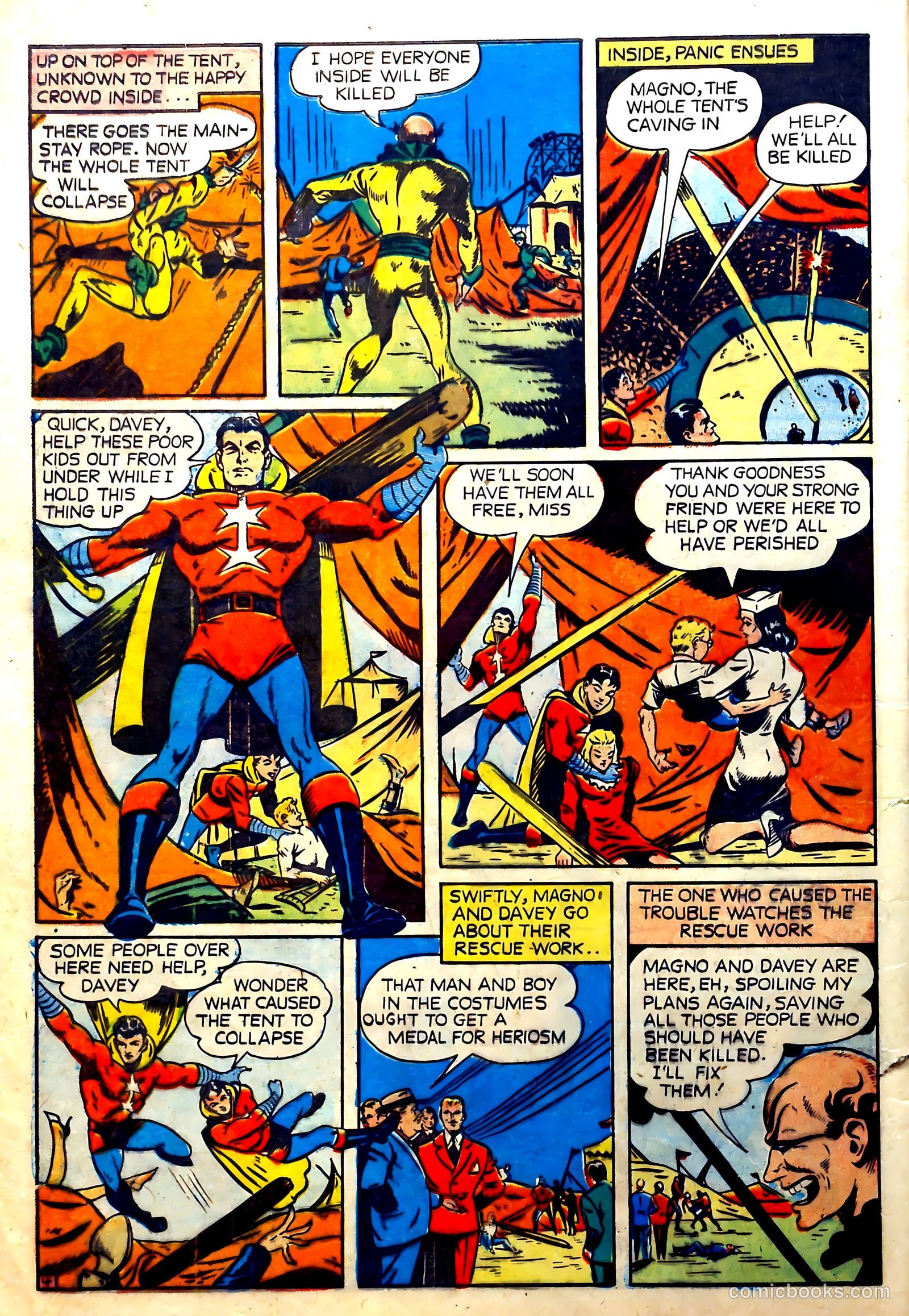 Super-Mystery Comics #2 (1944) — page 6 of 68