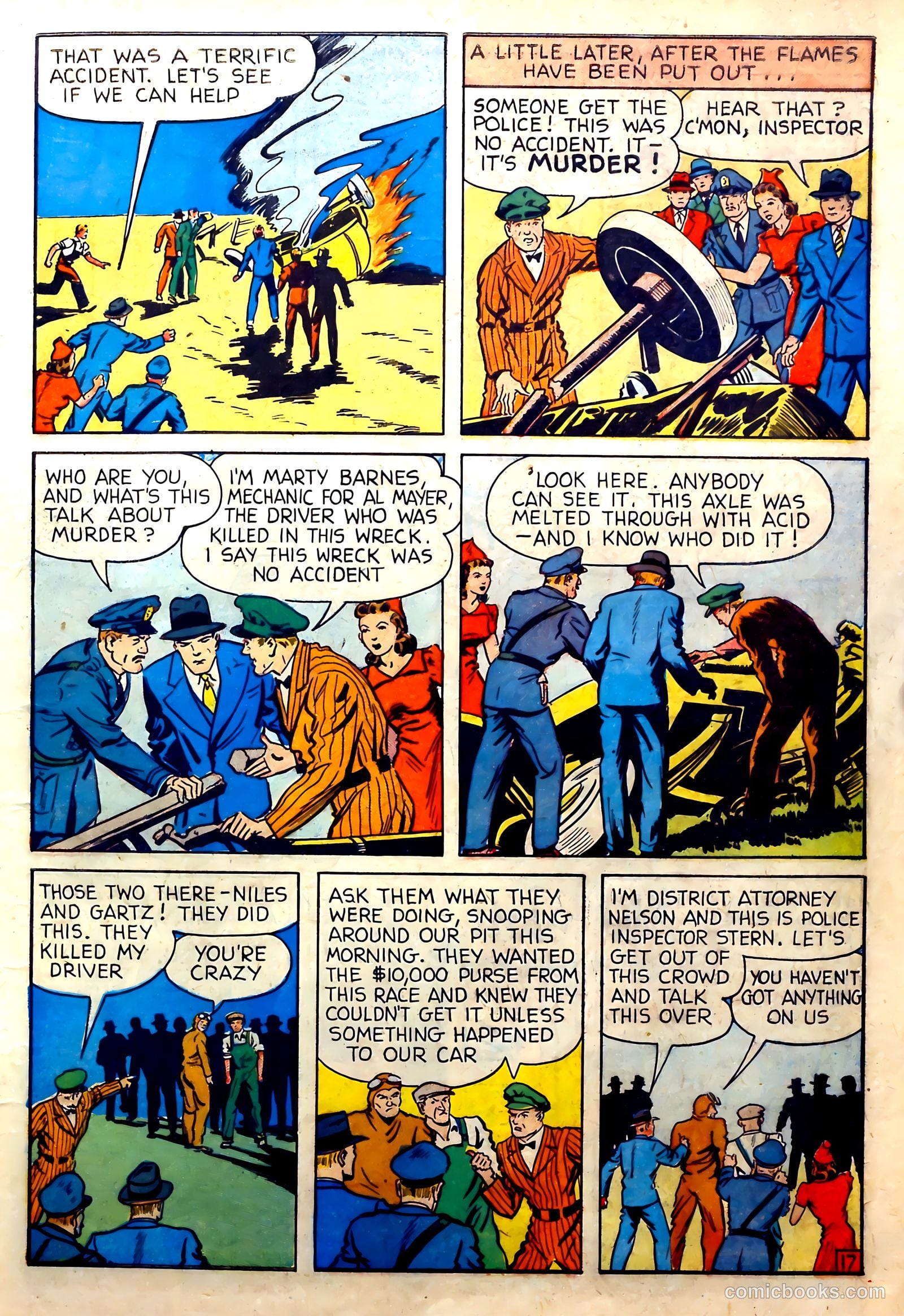 Super-Mystery Comics #2 (1944) — page 19 of 68