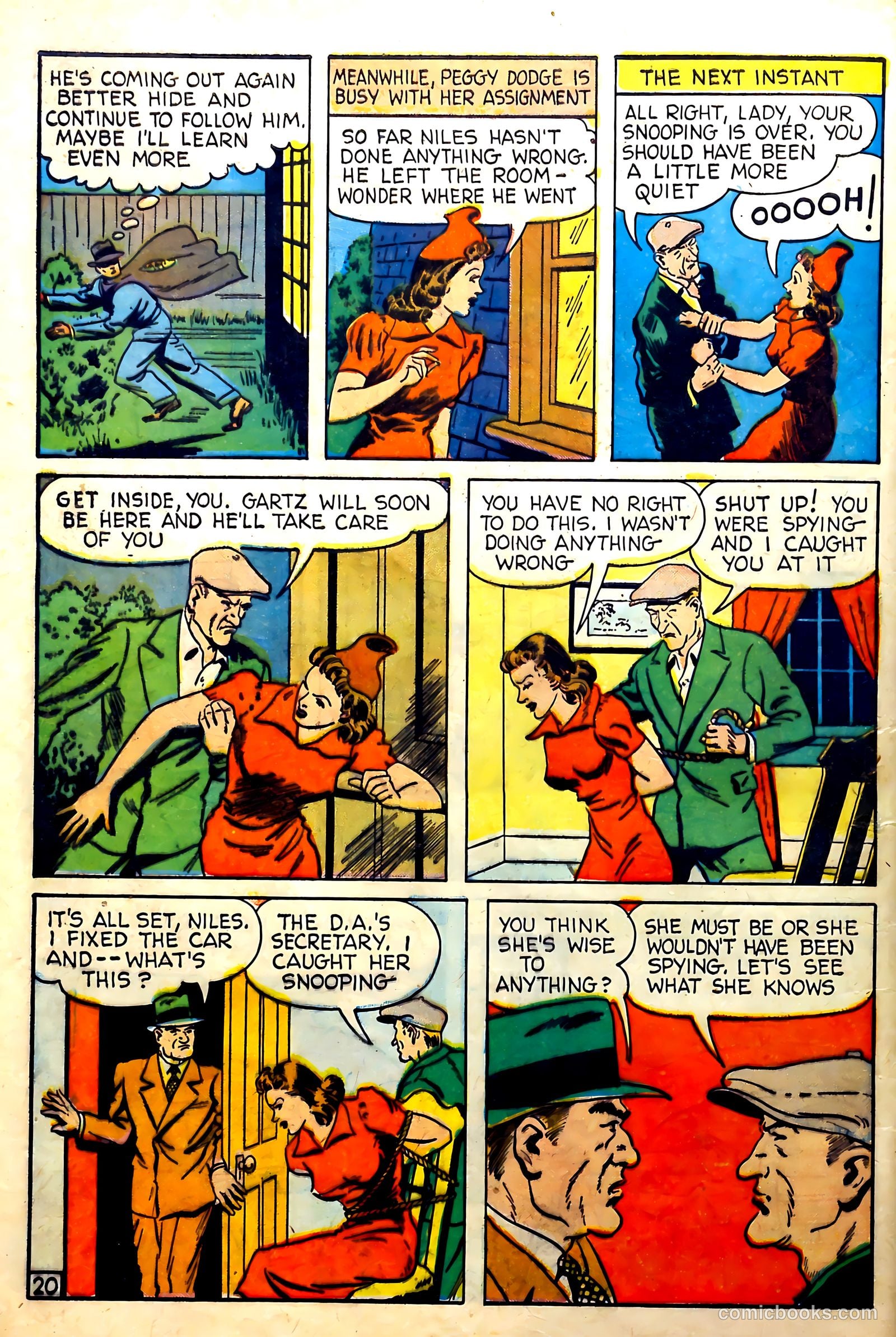 Super-Mystery Comics #2 (1944) — page 22 of 68