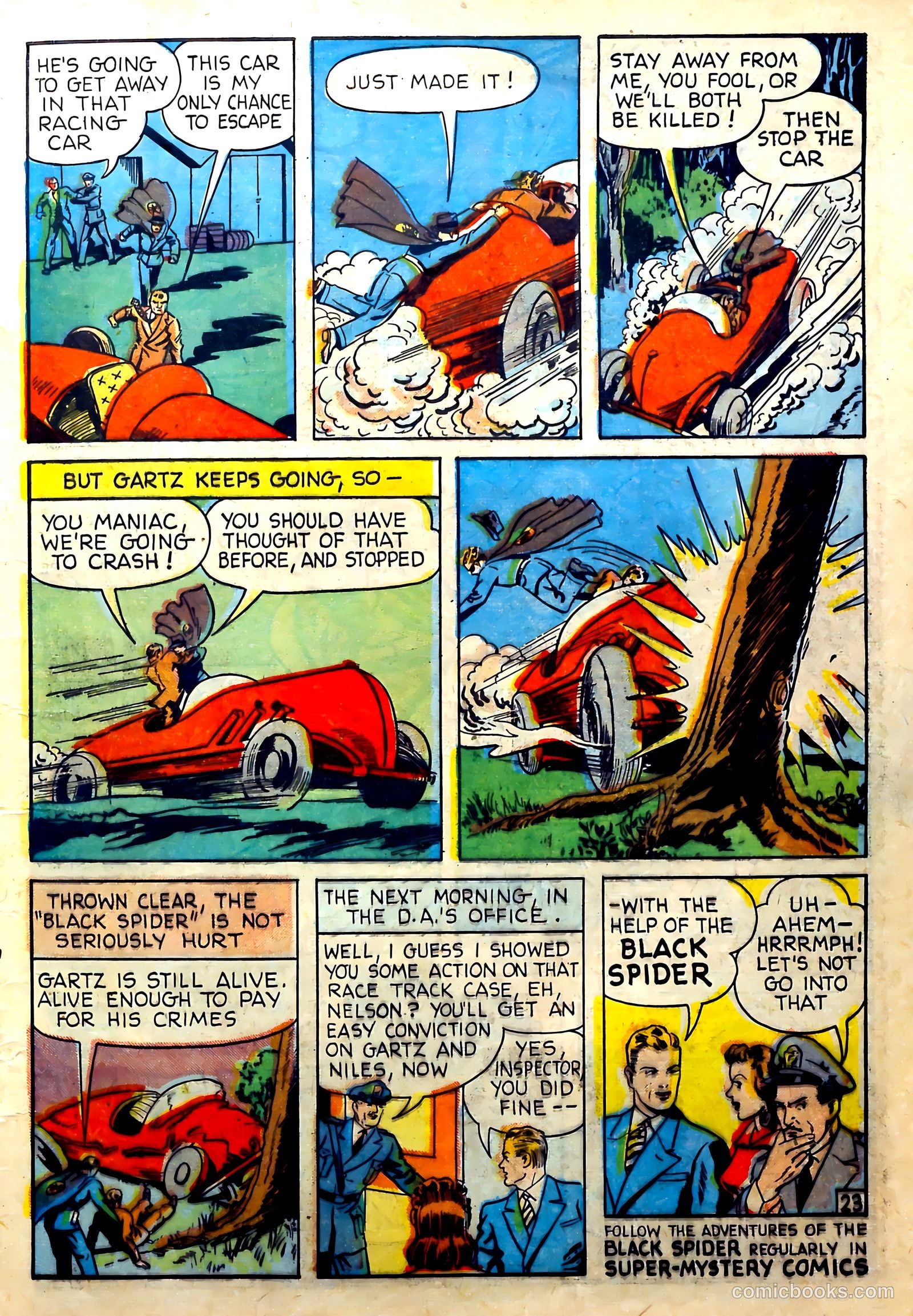 Super-Mystery Comics #2 (1944) — page 25 of 68