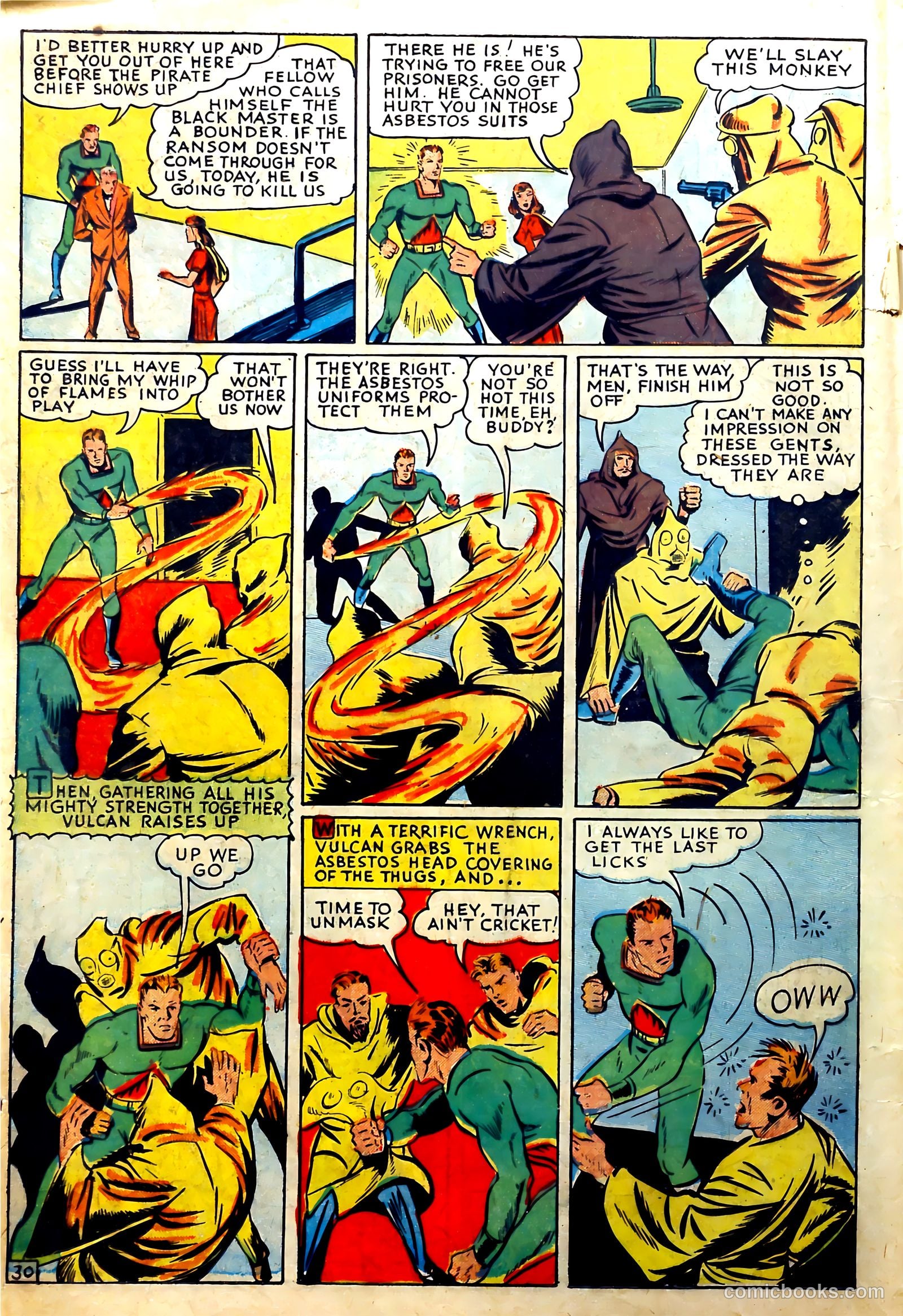 Super-Mystery Comics #2 (1944) — page 32 of 68