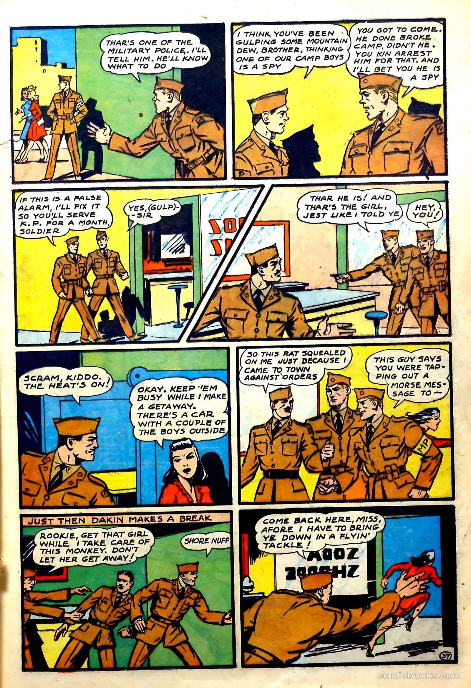Super-Mystery Comics #2 (1944) — page 39 of 68