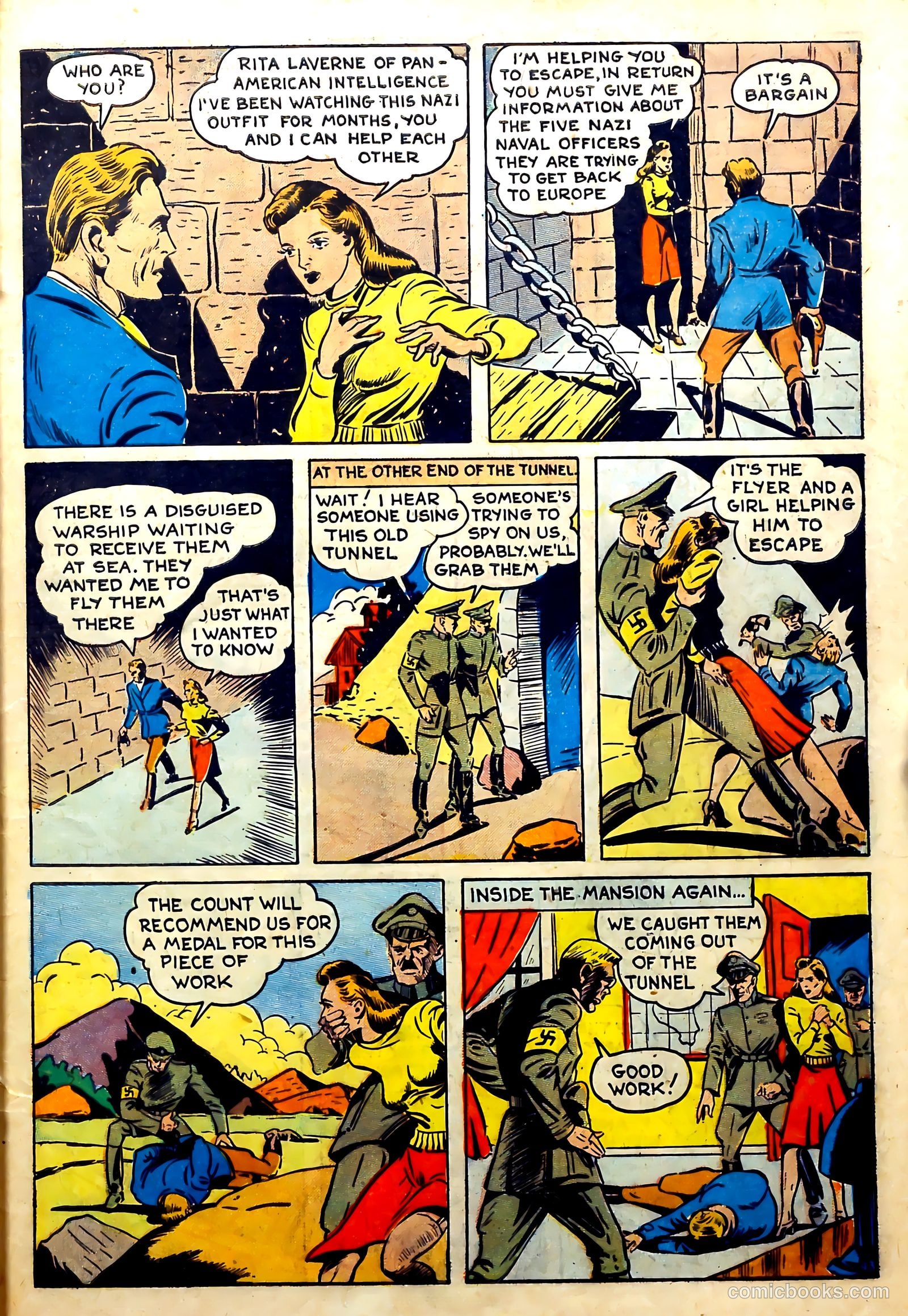Super-Mystery Comics #2 (1944) — page 45 of 68