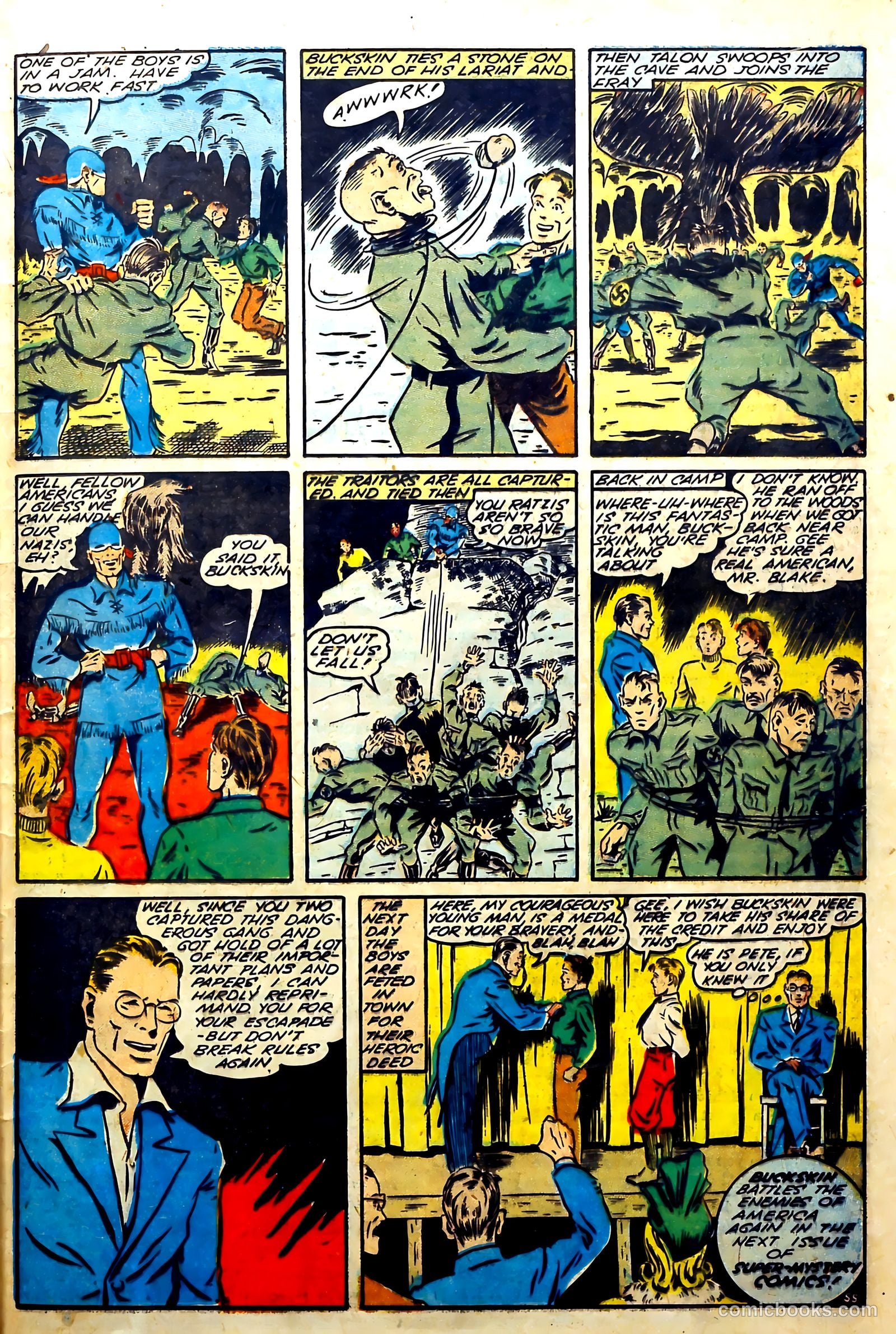 Super-Mystery Comics #2 (1944) — page 57 of 68