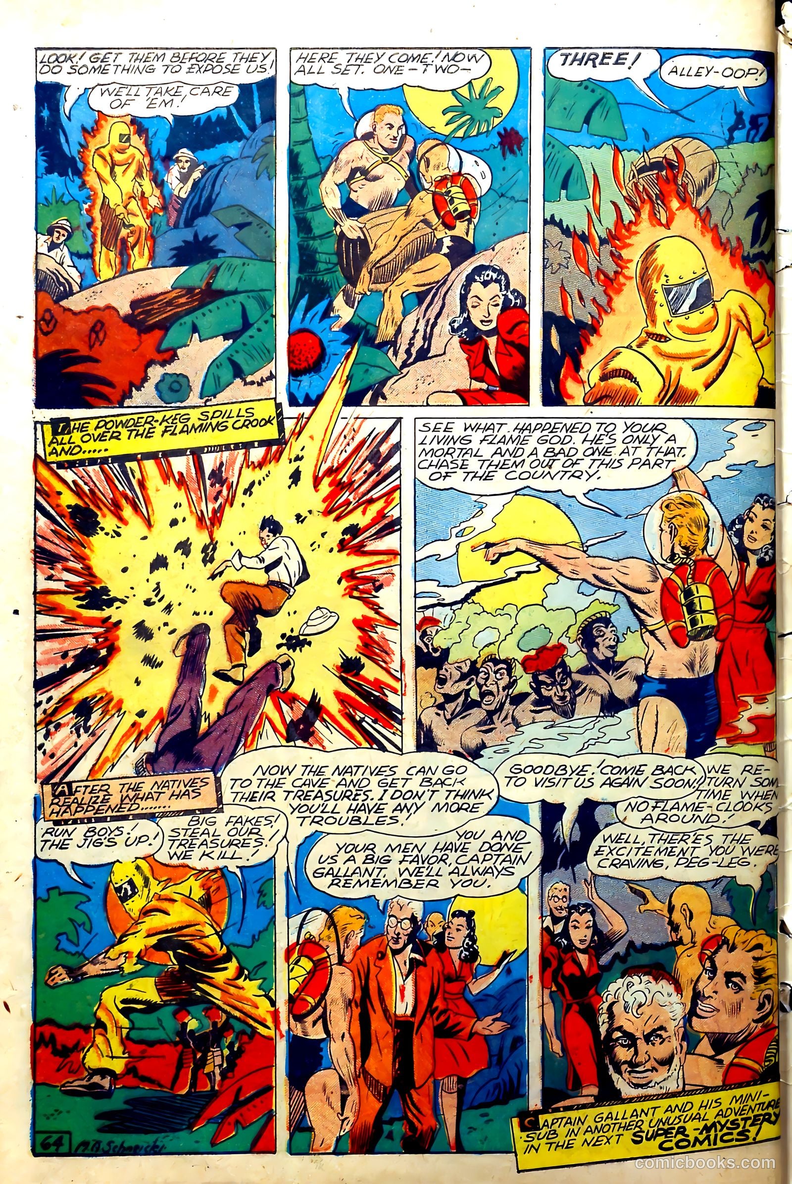 Super-Mystery Comics #2 (1944) — page 66 of 68