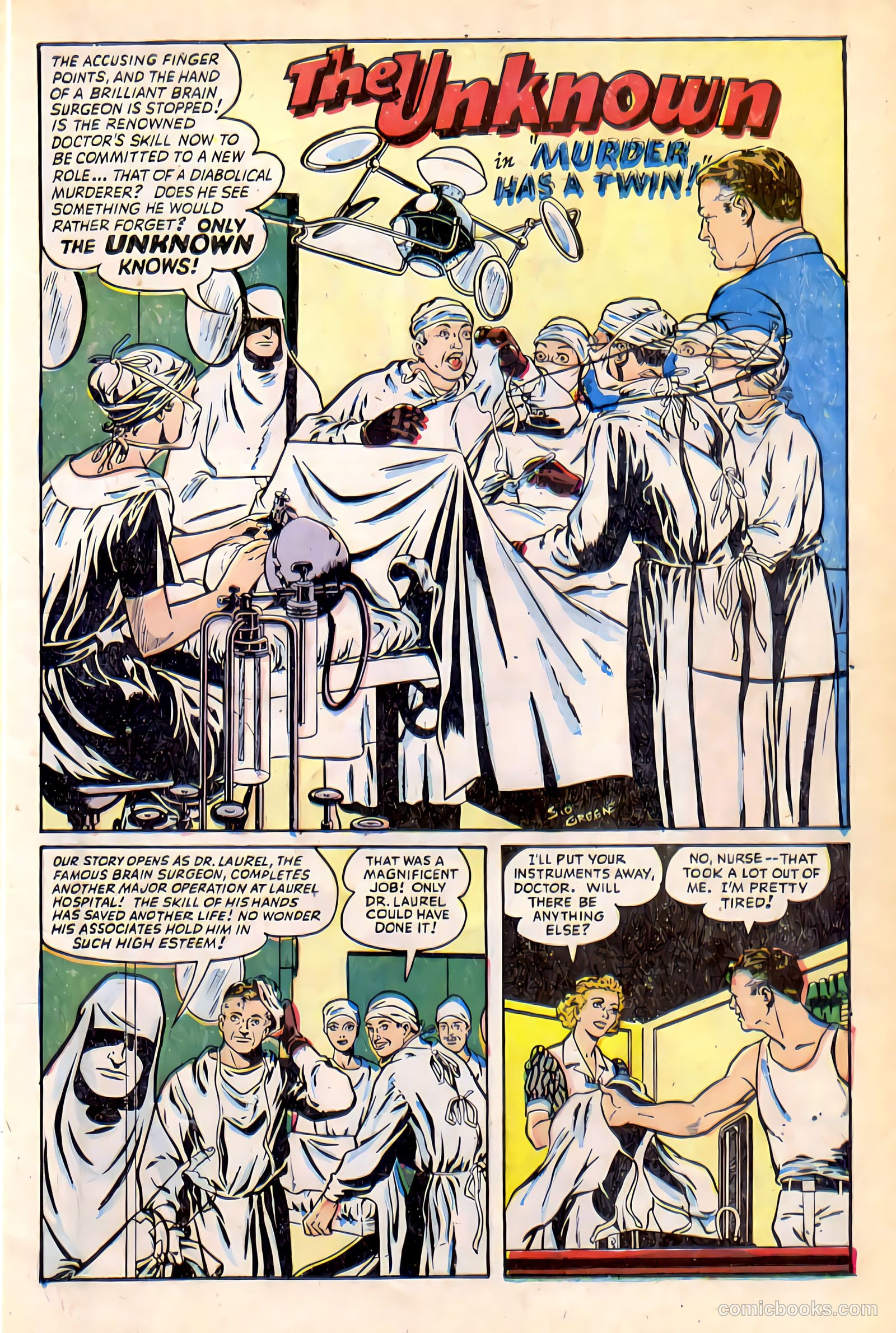 Super-Mystery Comics #4 (1947) — page 3 of 36