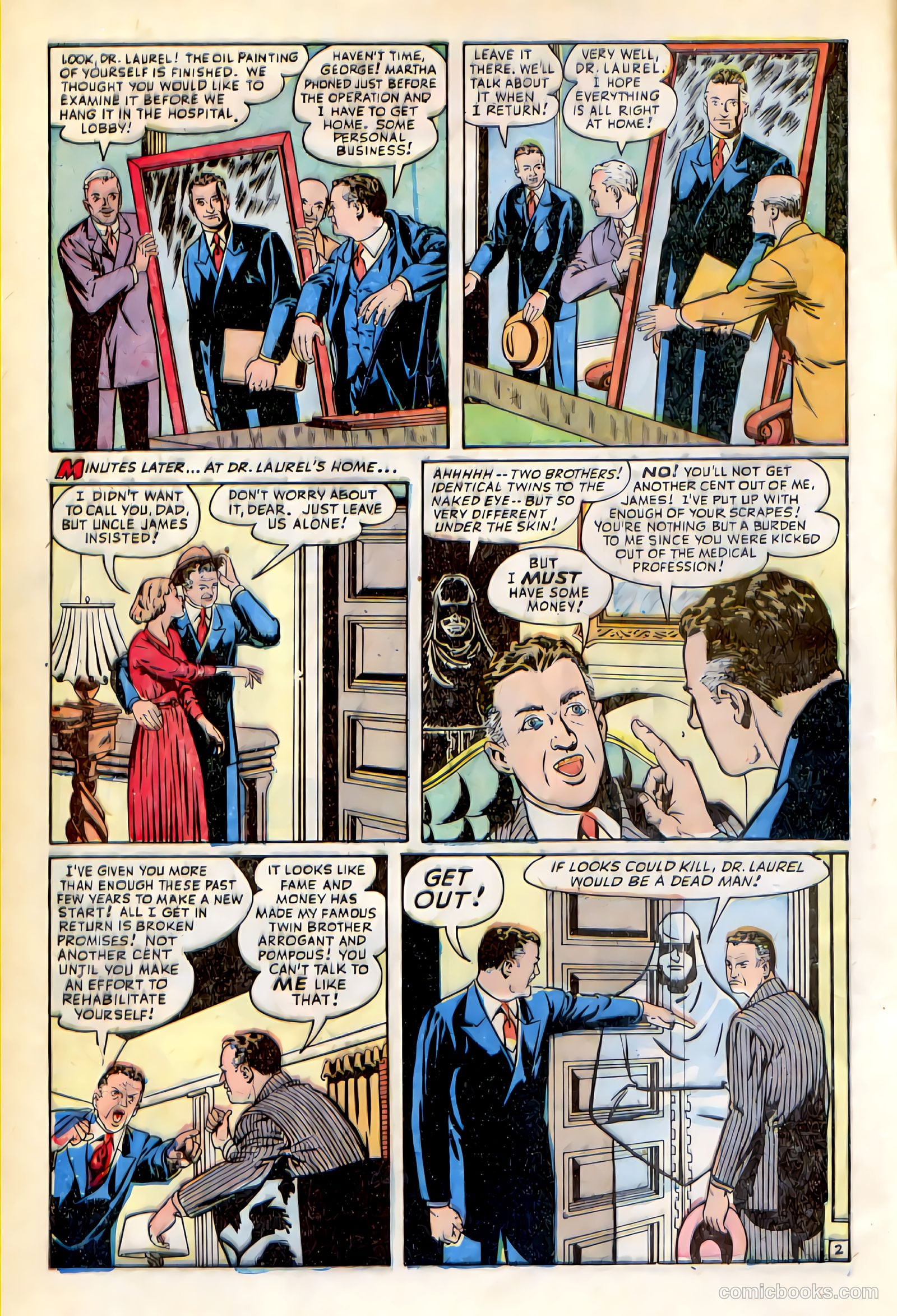 Super-Mystery Comics #4 (1947) — page 4 of 36