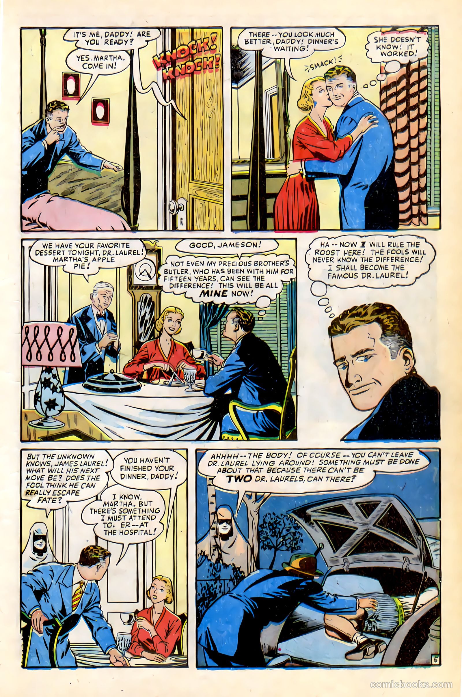 Super-Mystery Comics #4 (1947) — page 7 of 36