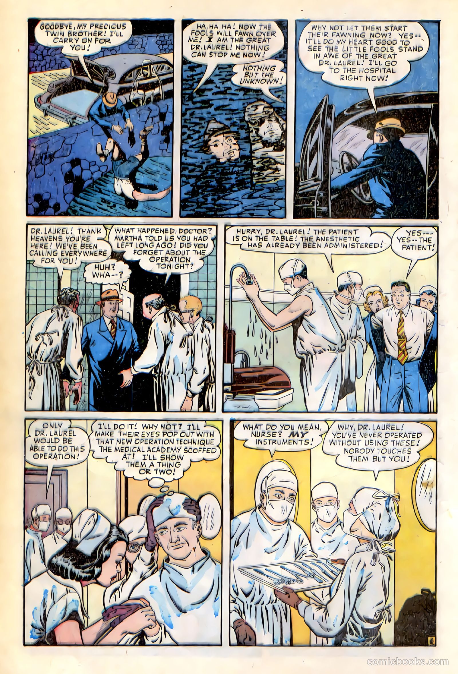 Super-Mystery Comics #4 (1947) — page 8 of 36