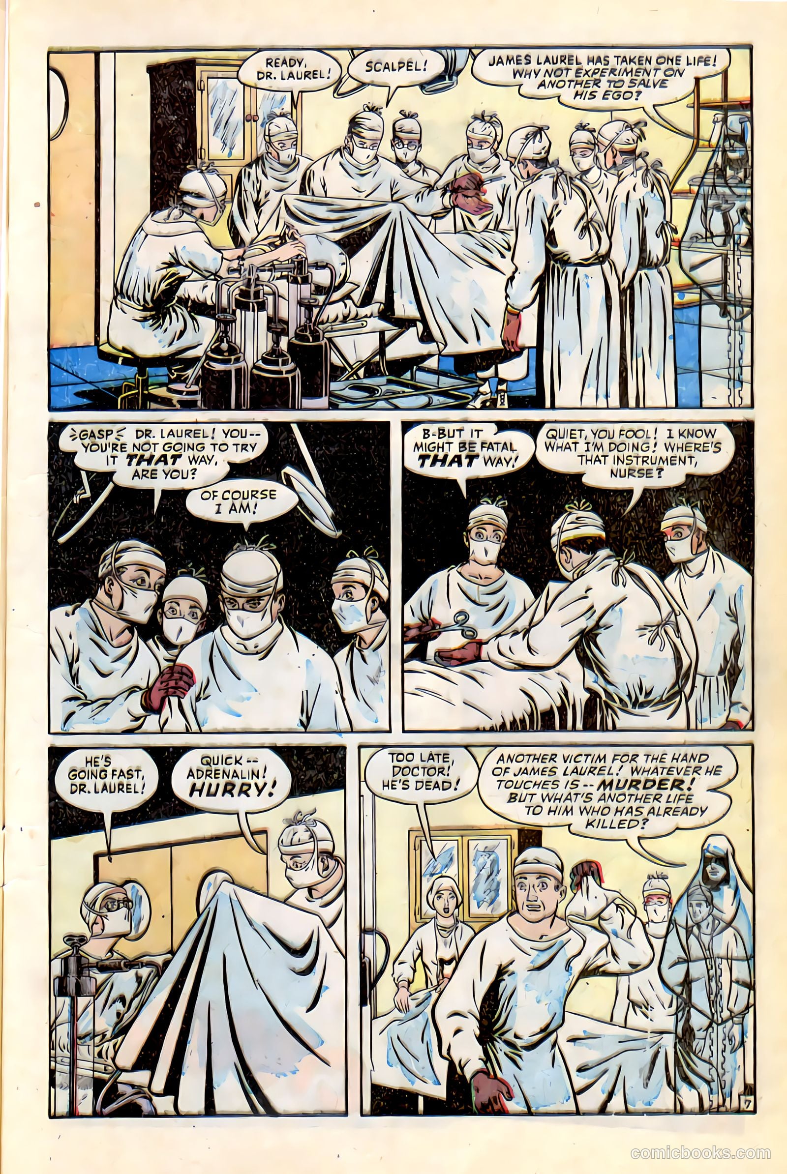 Super-Mystery Comics #4 (1947) — page 9 of 36