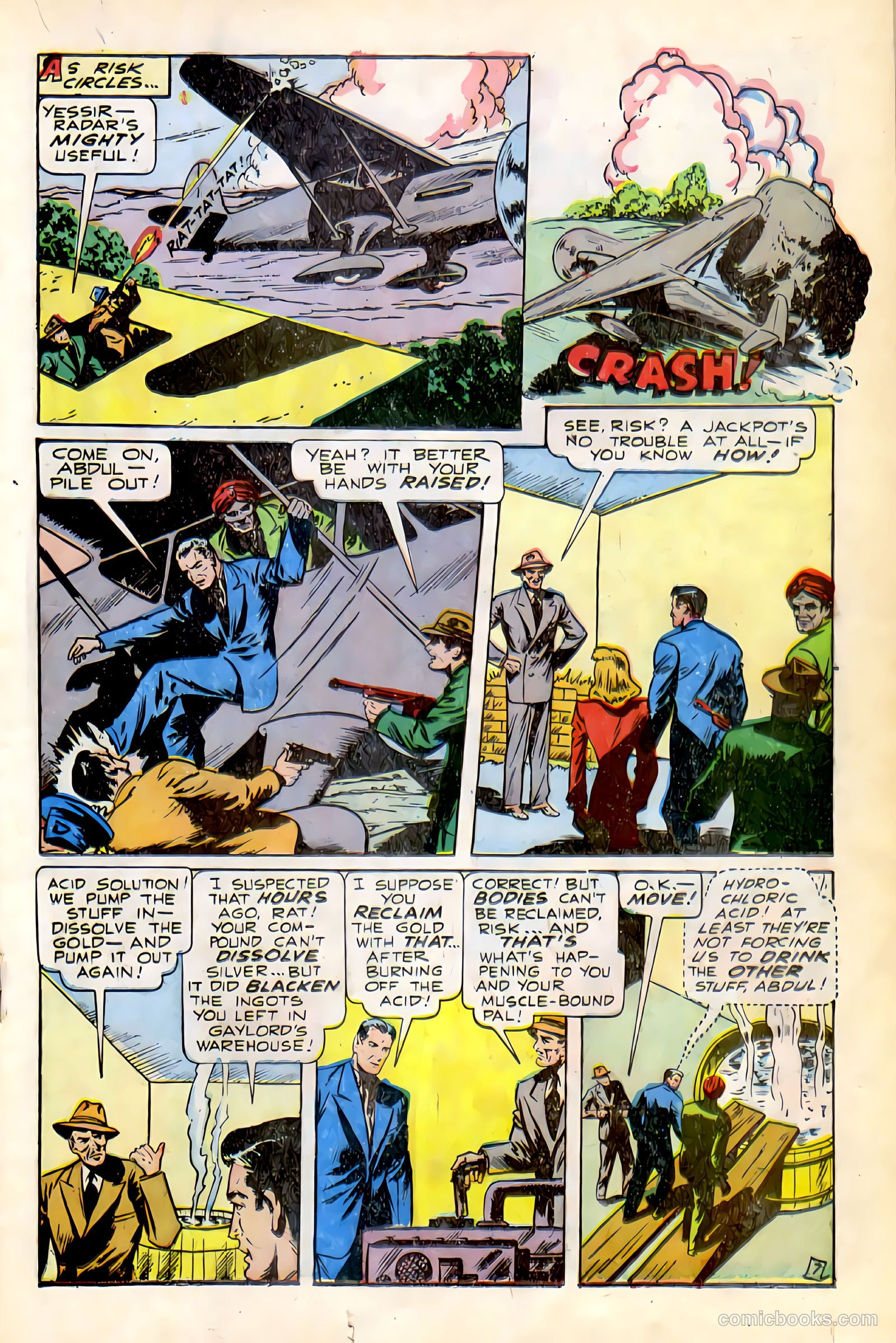 Super-Mystery Comics #4 (1947) — page 19 of 36