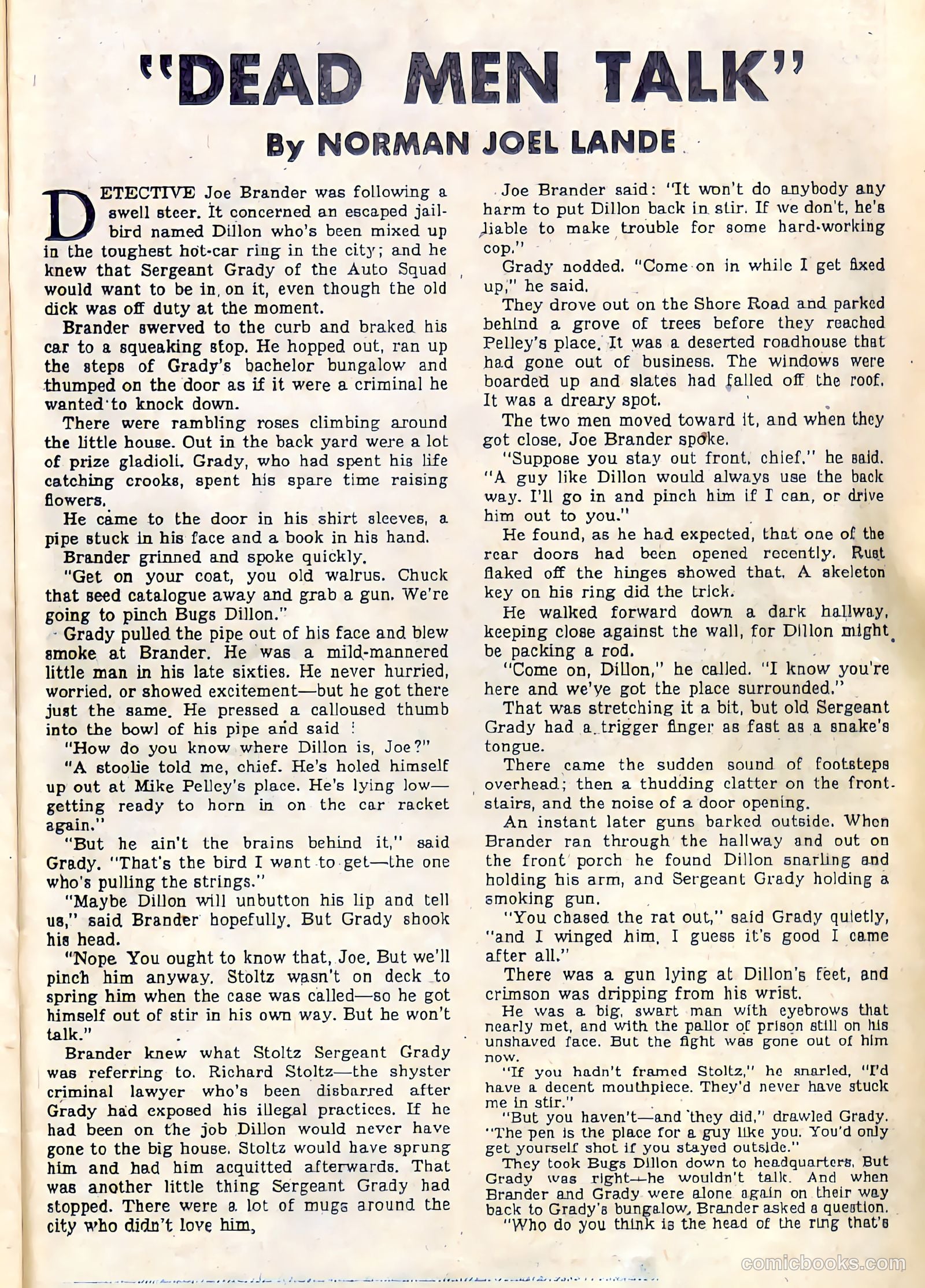 Super-Mystery Comics #4 (1947) — page 23 of 36