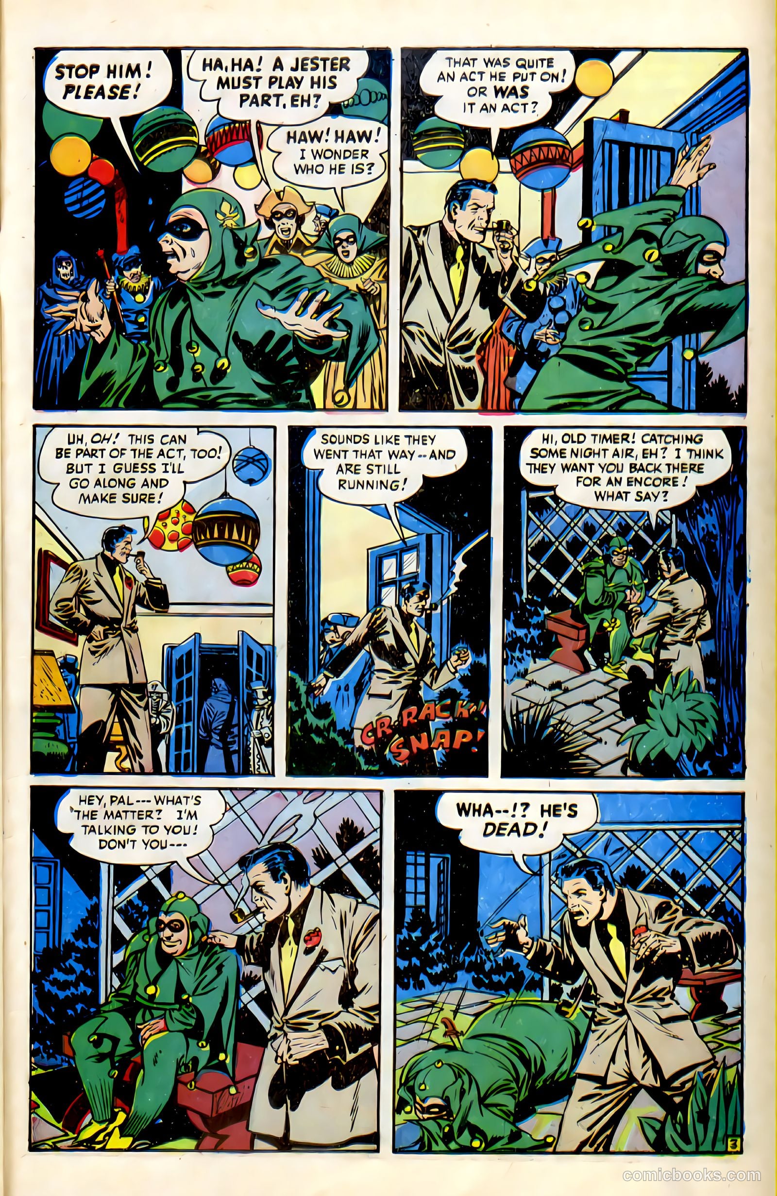 Super-Mystery Comics #4 (1947) — page 27 of 36