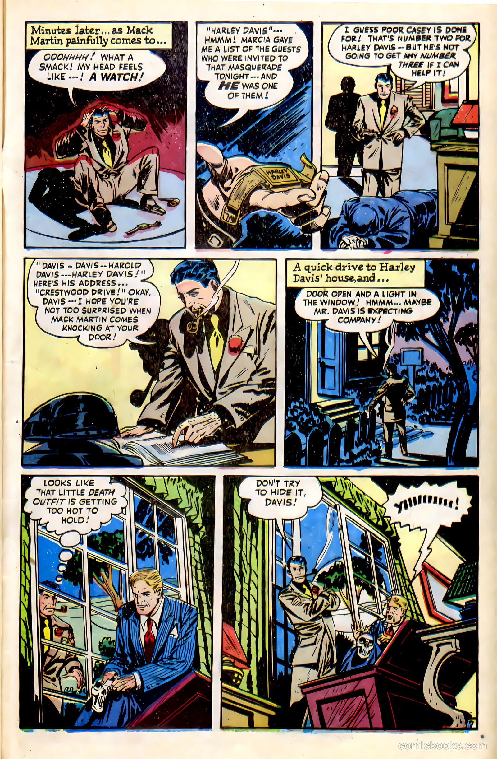 Super-Mystery Comics #4 (1947) — page 31 of 36
