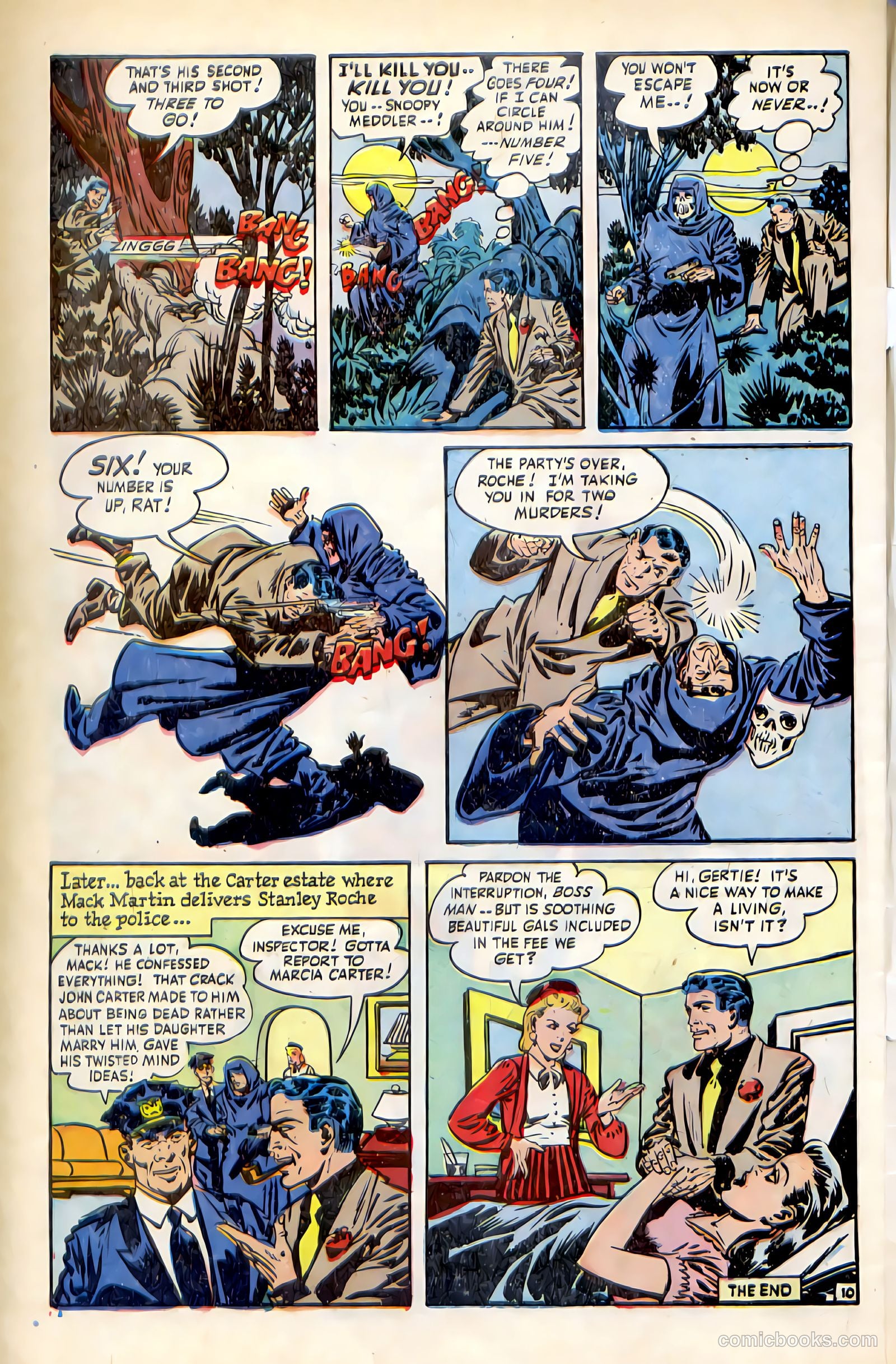 Super-Mystery Comics #4 (1947) — page 34 of 36