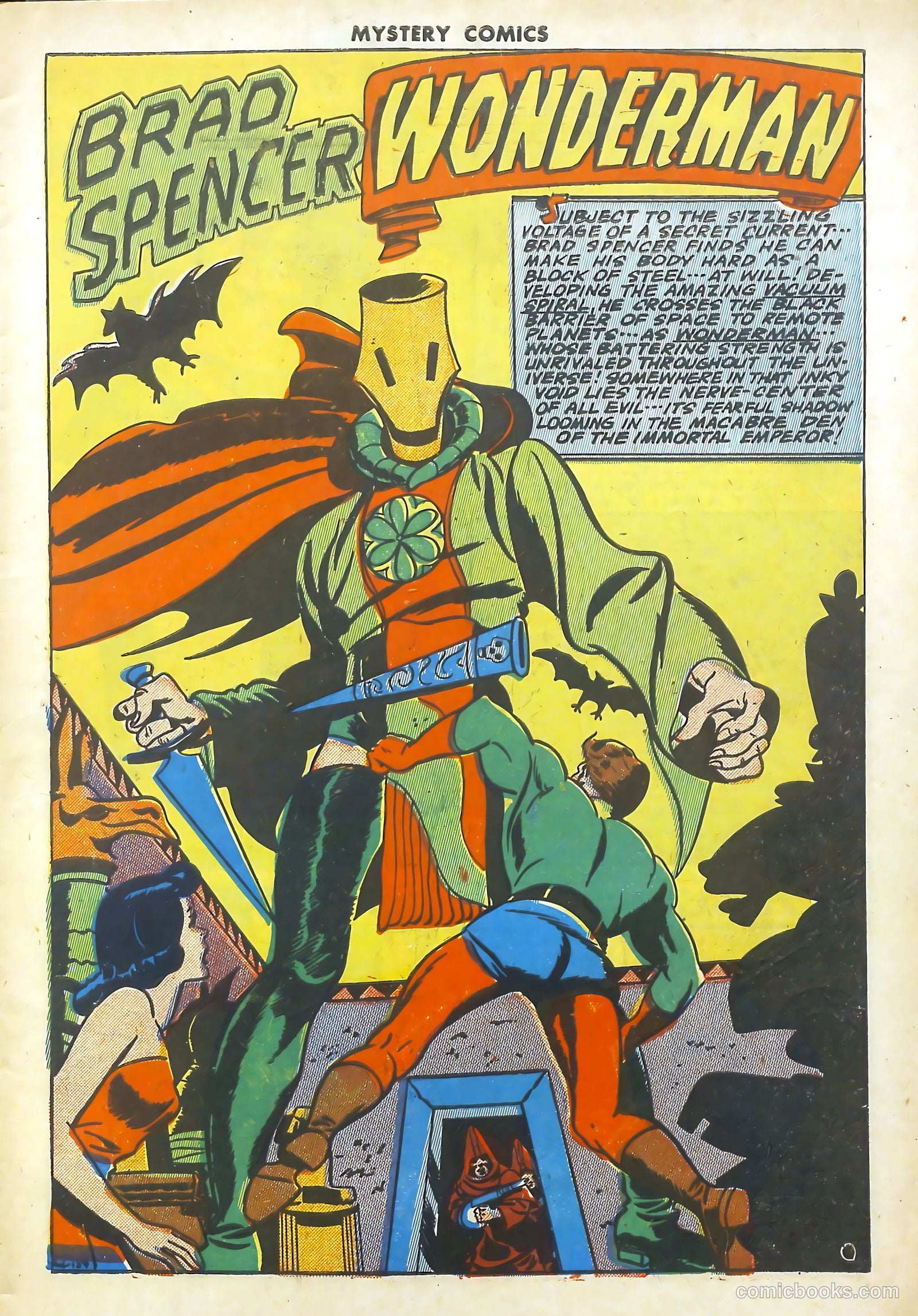 Super-Mystery Comics #4 (1941) — page 3 of 52
