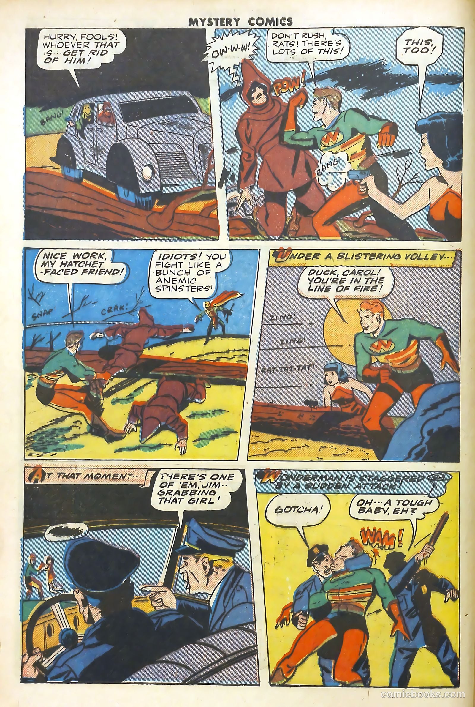 Super-Mystery Comics #4 (1941) — page 6 of 52