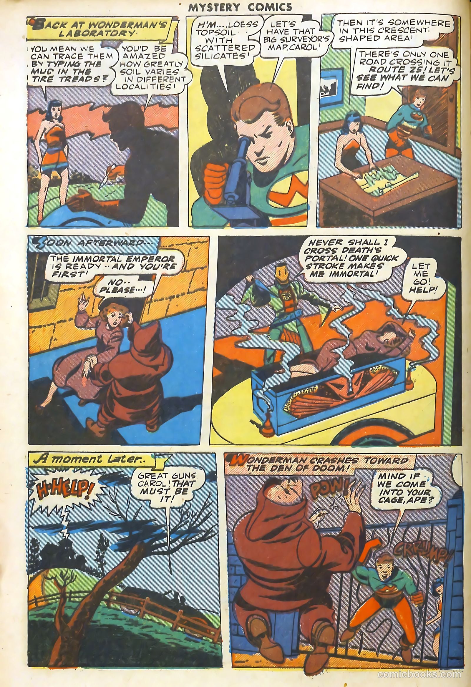 Super-Mystery Comics #4 (1941) — page 8 of 52