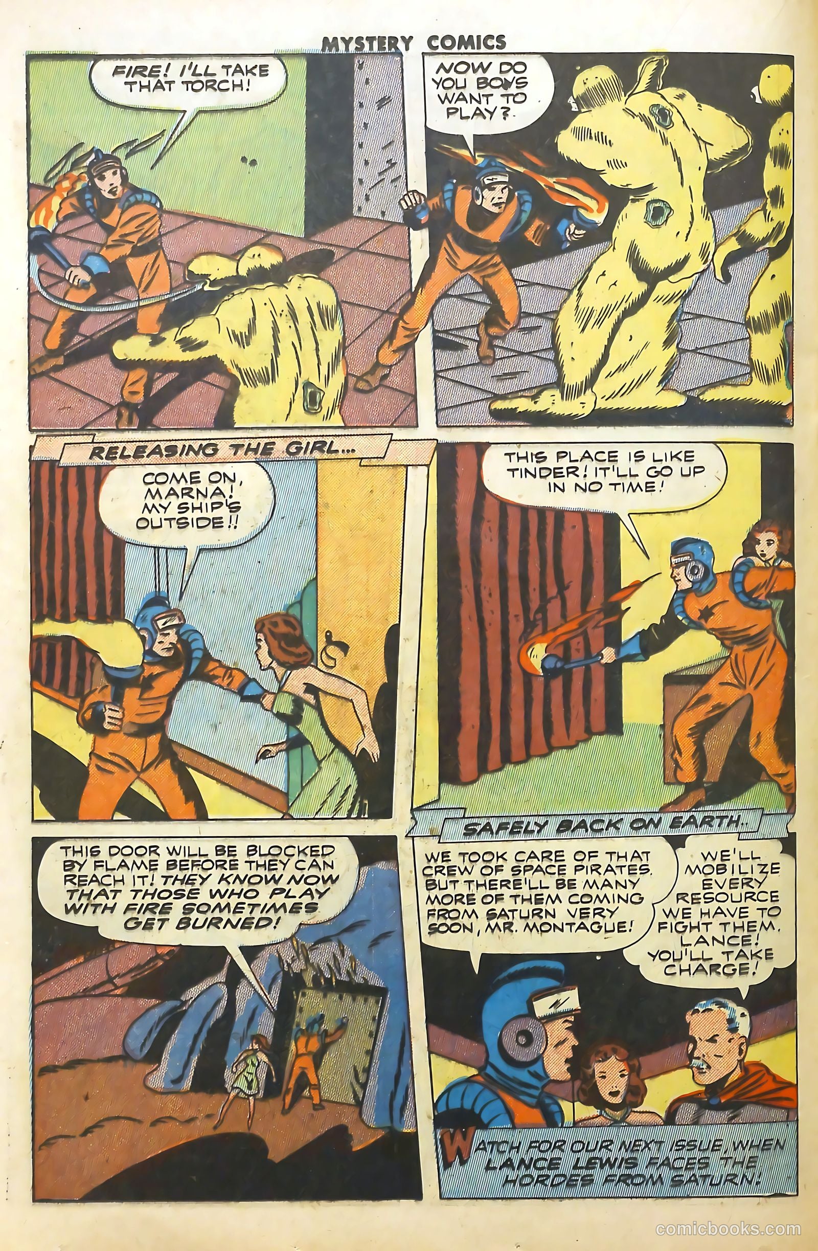 Super-Mystery Comics #4 (1941) — page 32 of 52