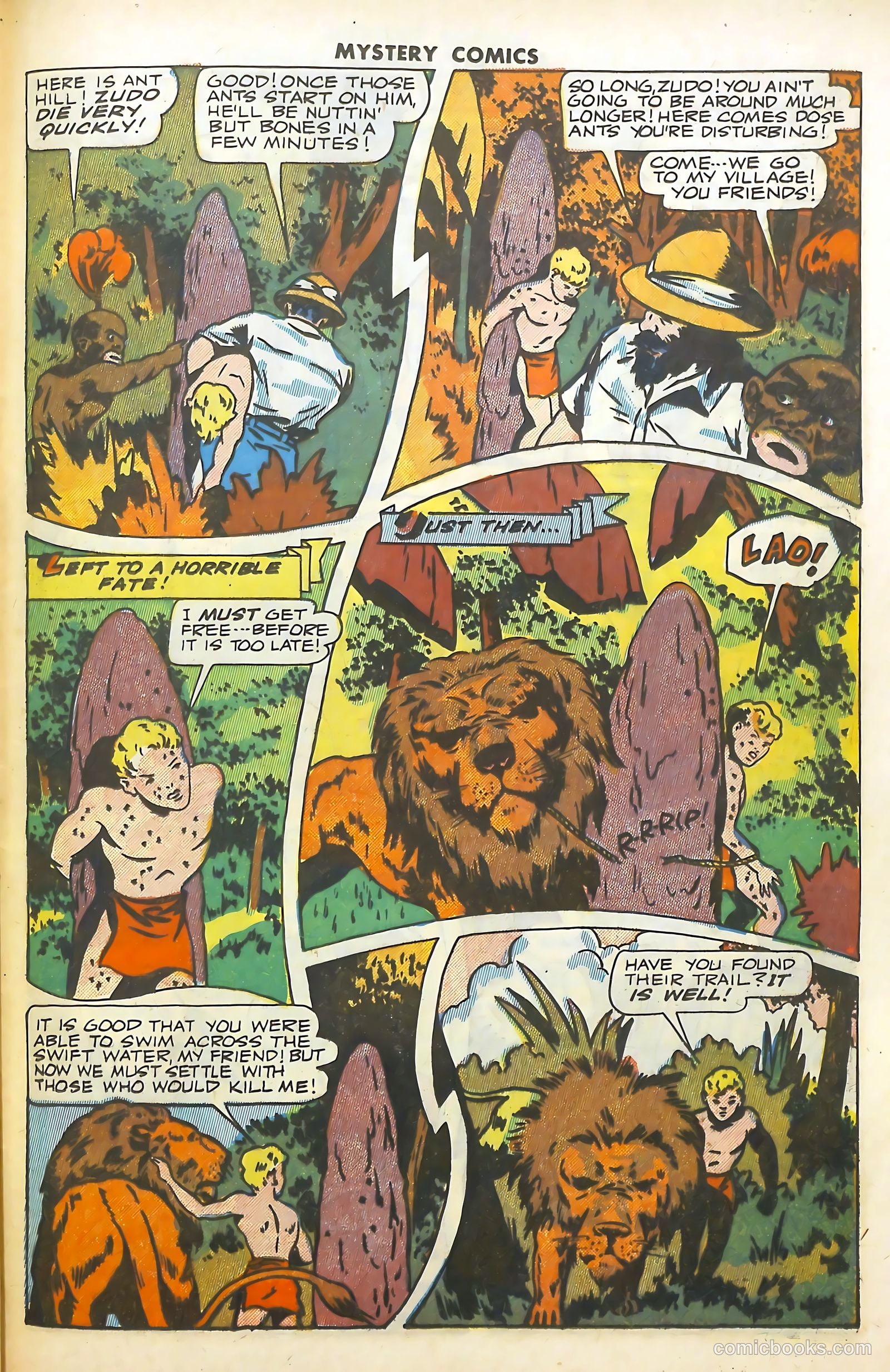 Super-Mystery Comics #4 (1941) — page 37 of 52