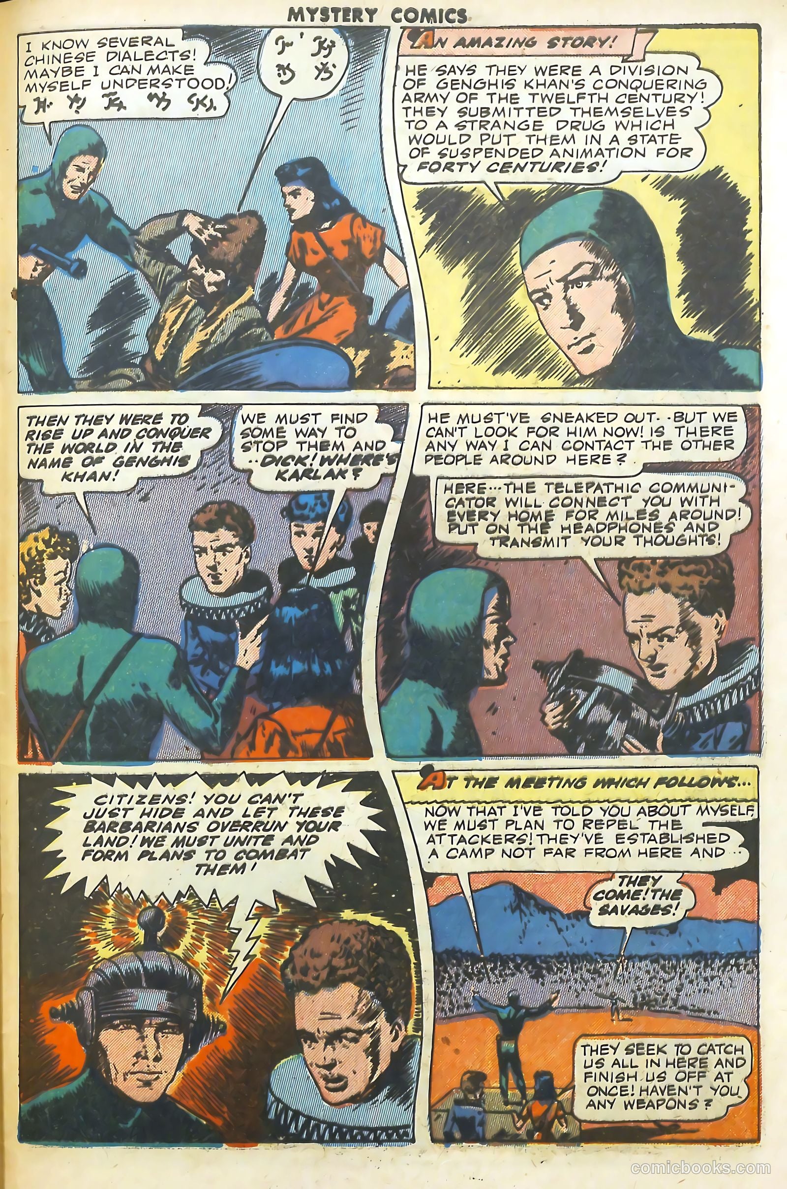 Super-Mystery Comics #4 (1941) — page 45 of 52