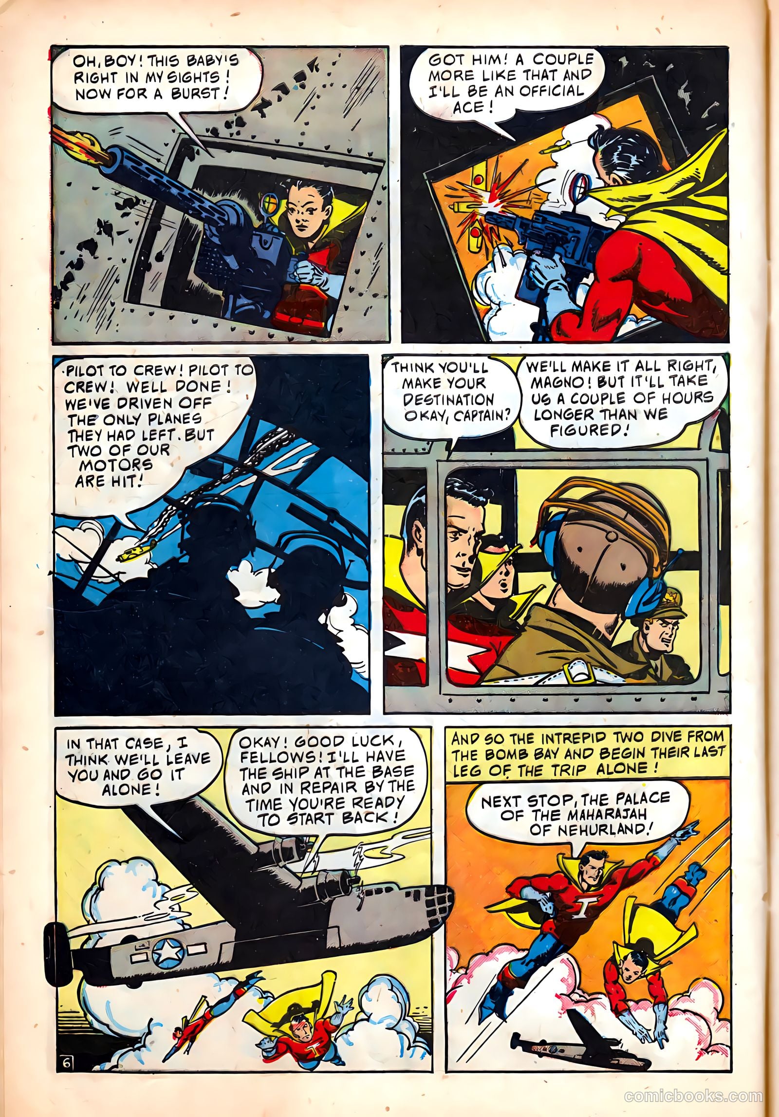 Super-Mystery Comics #6 (1943) — page 8 of 52