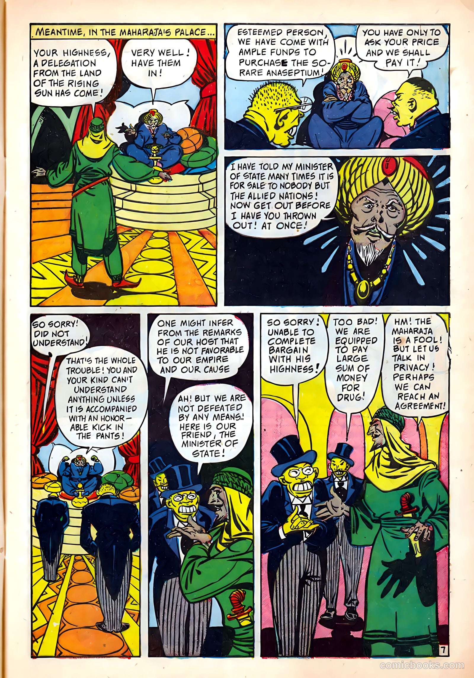 Super-Mystery Comics #6 (1943) — page 9 of 52