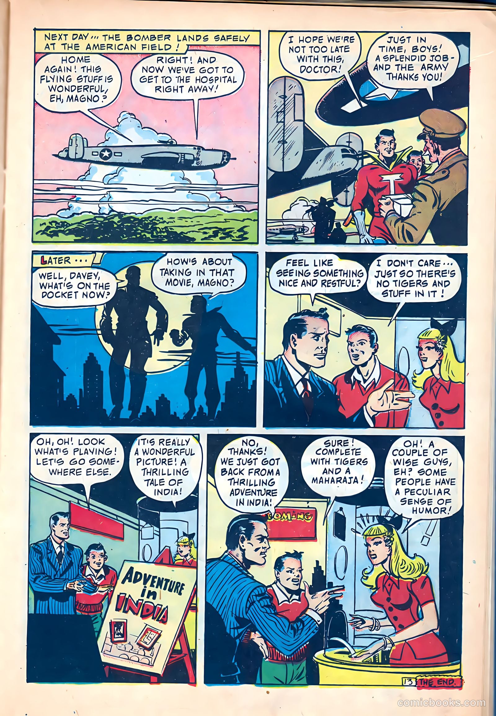 Super-Mystery Comics #6 (1943) — page 15 of 52