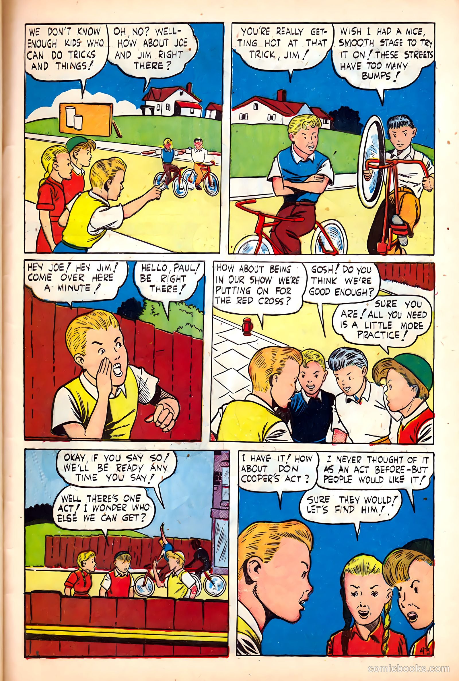 Super-Mystery Comics #6 (1943) — page 45 of 52